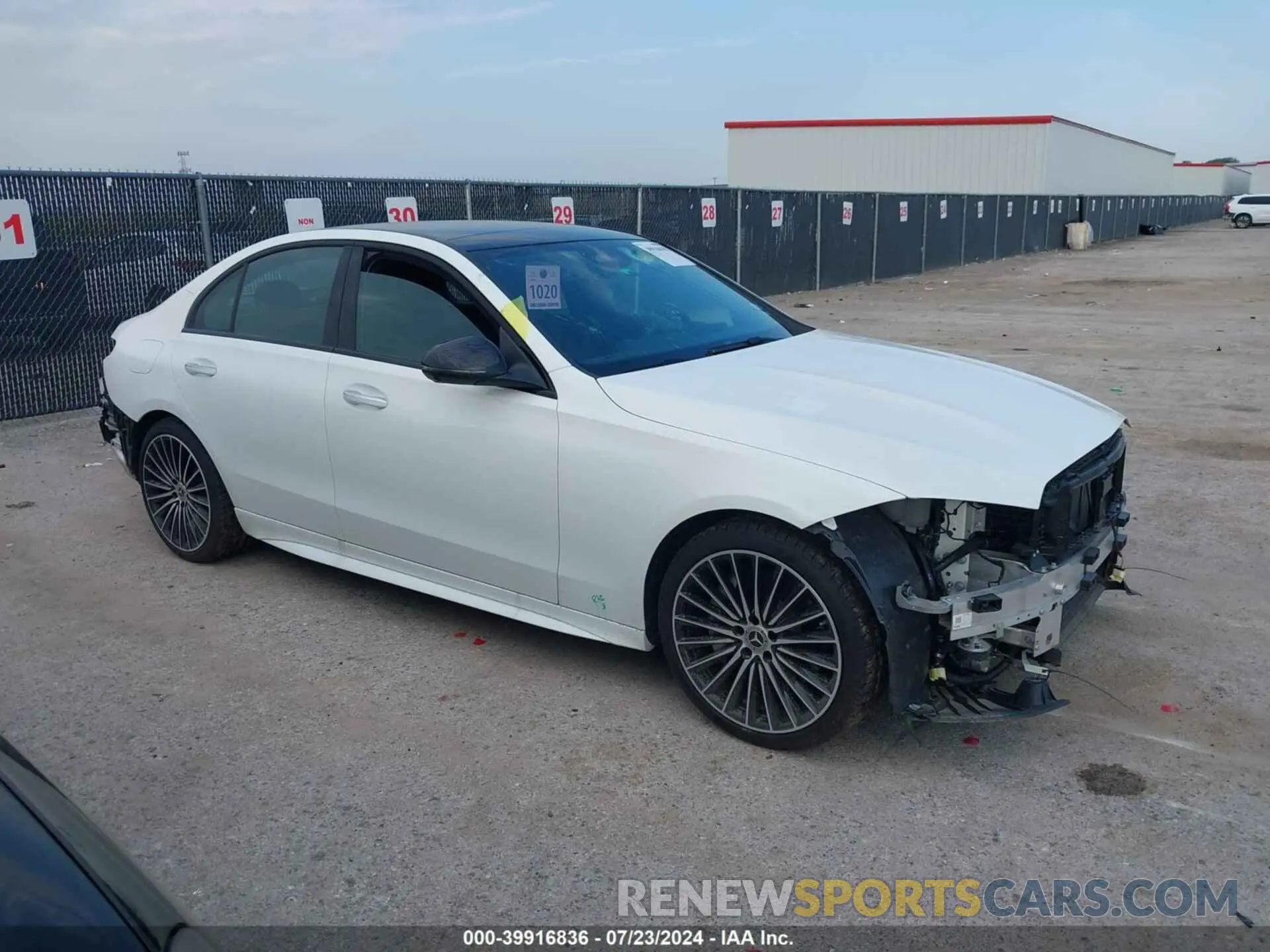 1 fotografías del automóvil dañado W1KAF4GB1RR181934 MERCEDES-BENZ C 300 2024