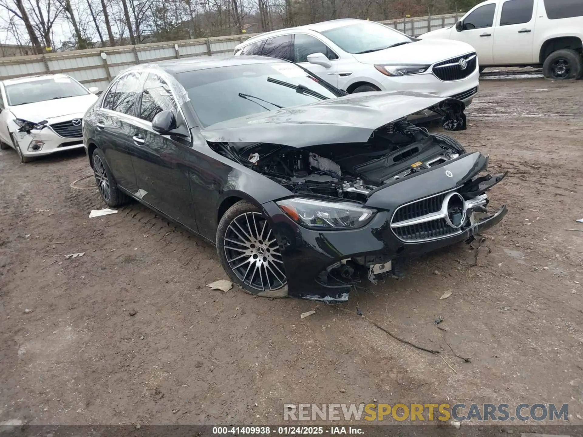 1 fotografías del automóvil dañado W1KAF4GB2RR227318 MERCEDES-BENZ C 300 2024