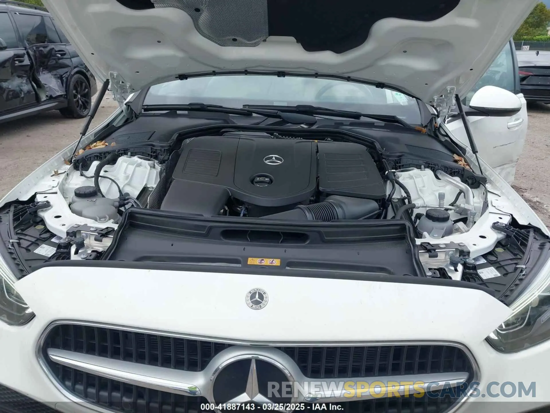 10 fotografías del automóvil dañado W1KAF4GB3RR162933 MERCEDES-BENZ C 300 2024