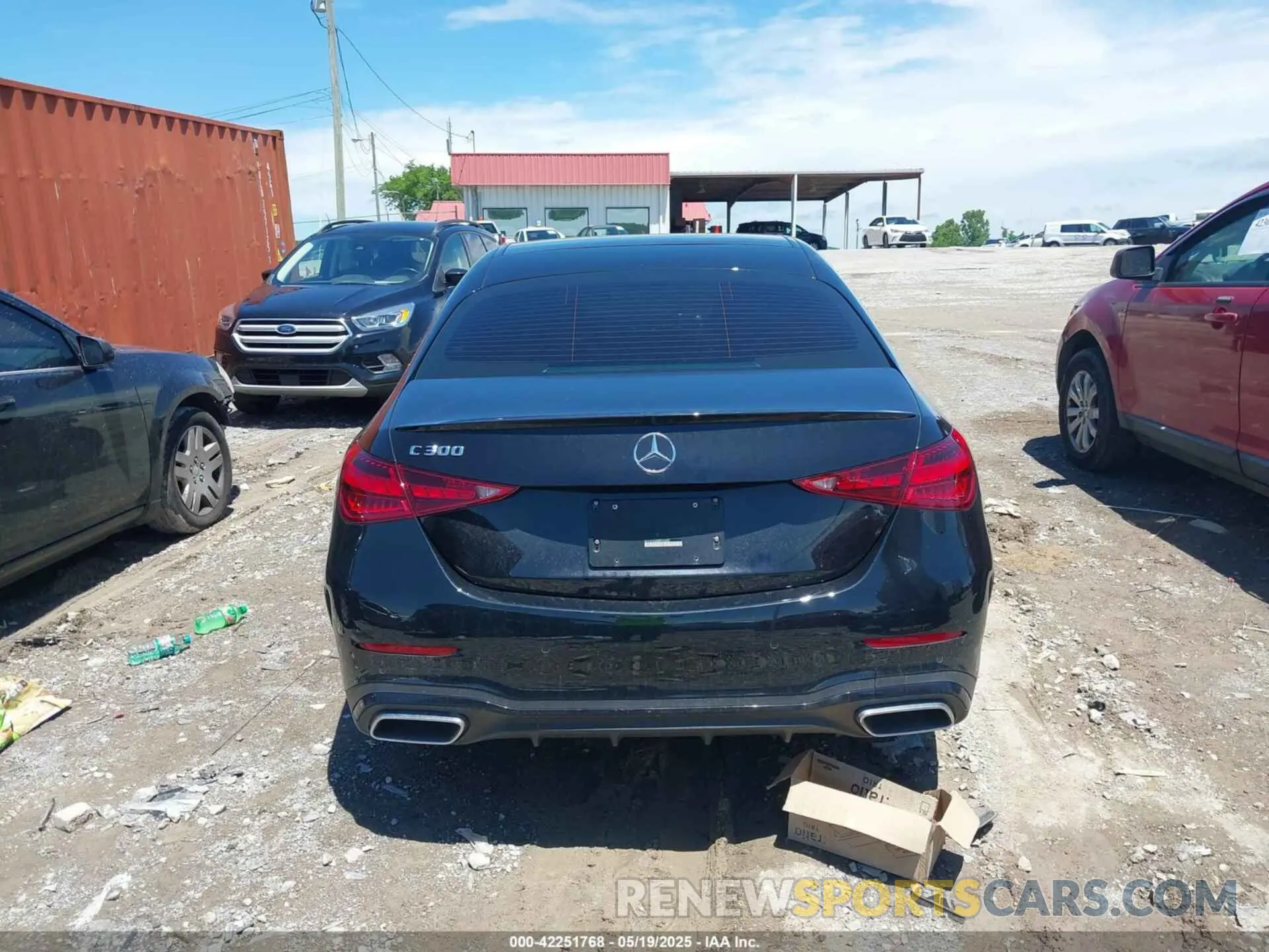 17 fotografías del automóvil dañado W1KAF4GB3RR226050 MERCEDES-BENZ C 300 2024