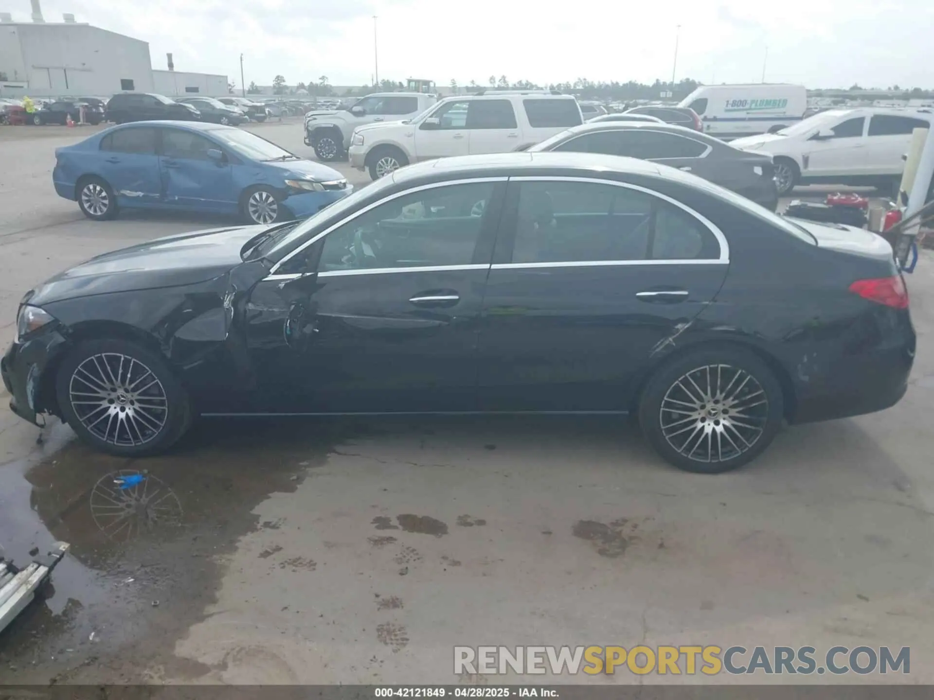 14 fotografías del automóvil dañado W1KAF4GB3RR235704 MERCEDES-BENZ C 300 2024