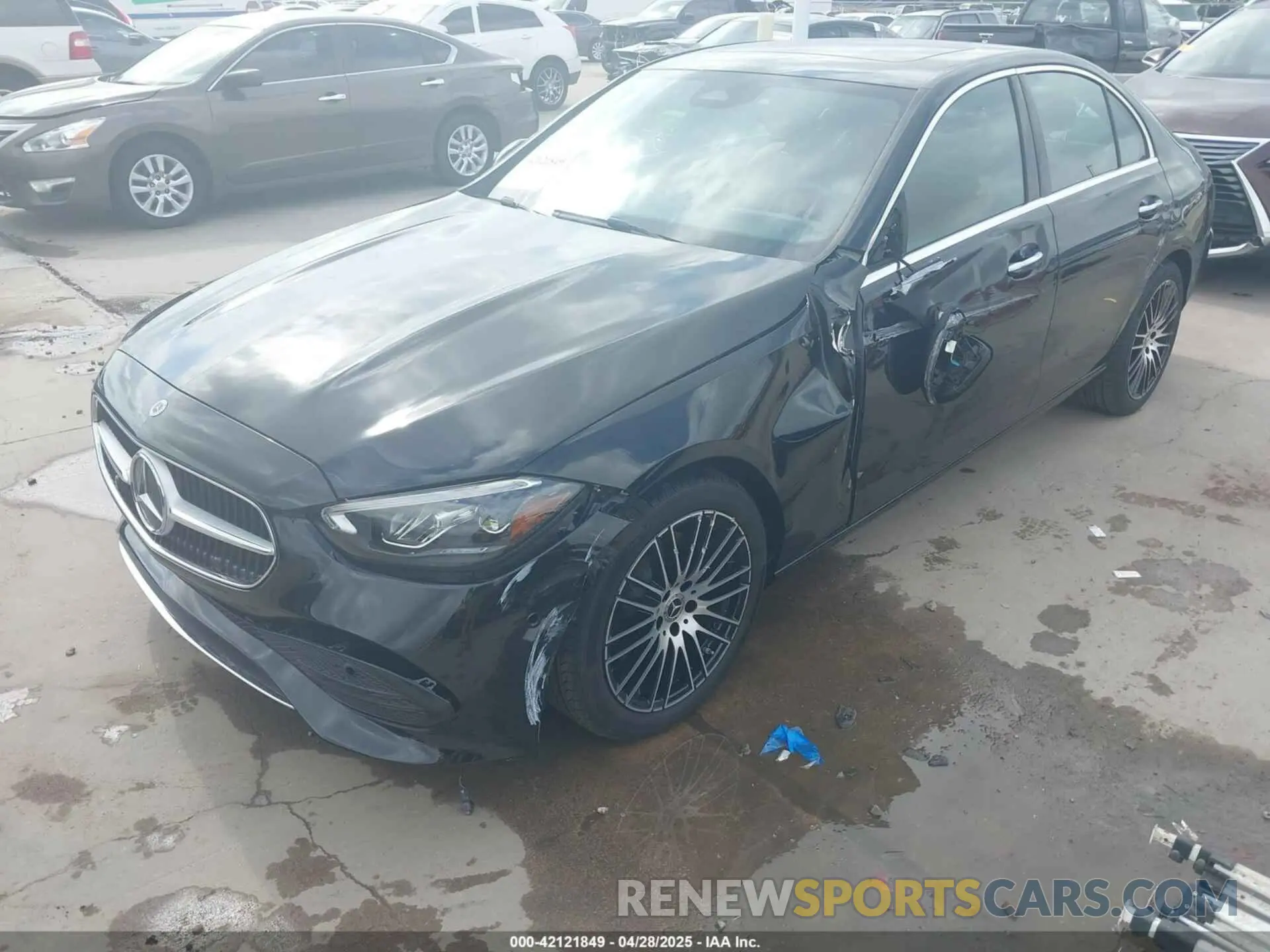 6 fotografías del automóvil dañado W1KAF4GB3RR235704 MERCEDES-BENZ C 300 2024