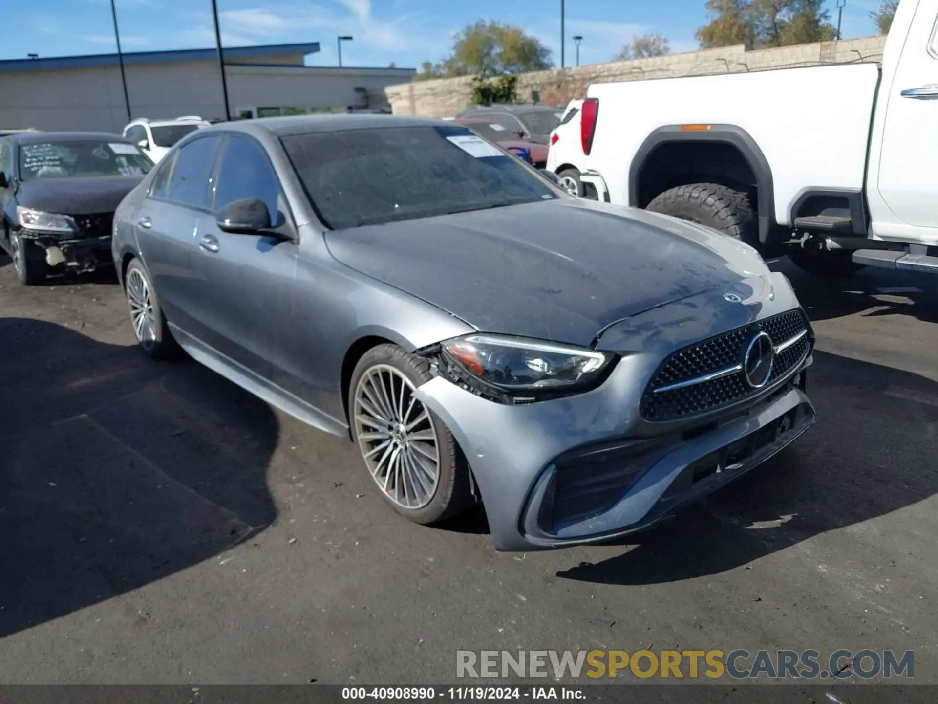 1 fotografías del automóvil dañado W1KAF4GB5RR166076 MERCEDES-BENZ C 300 2024