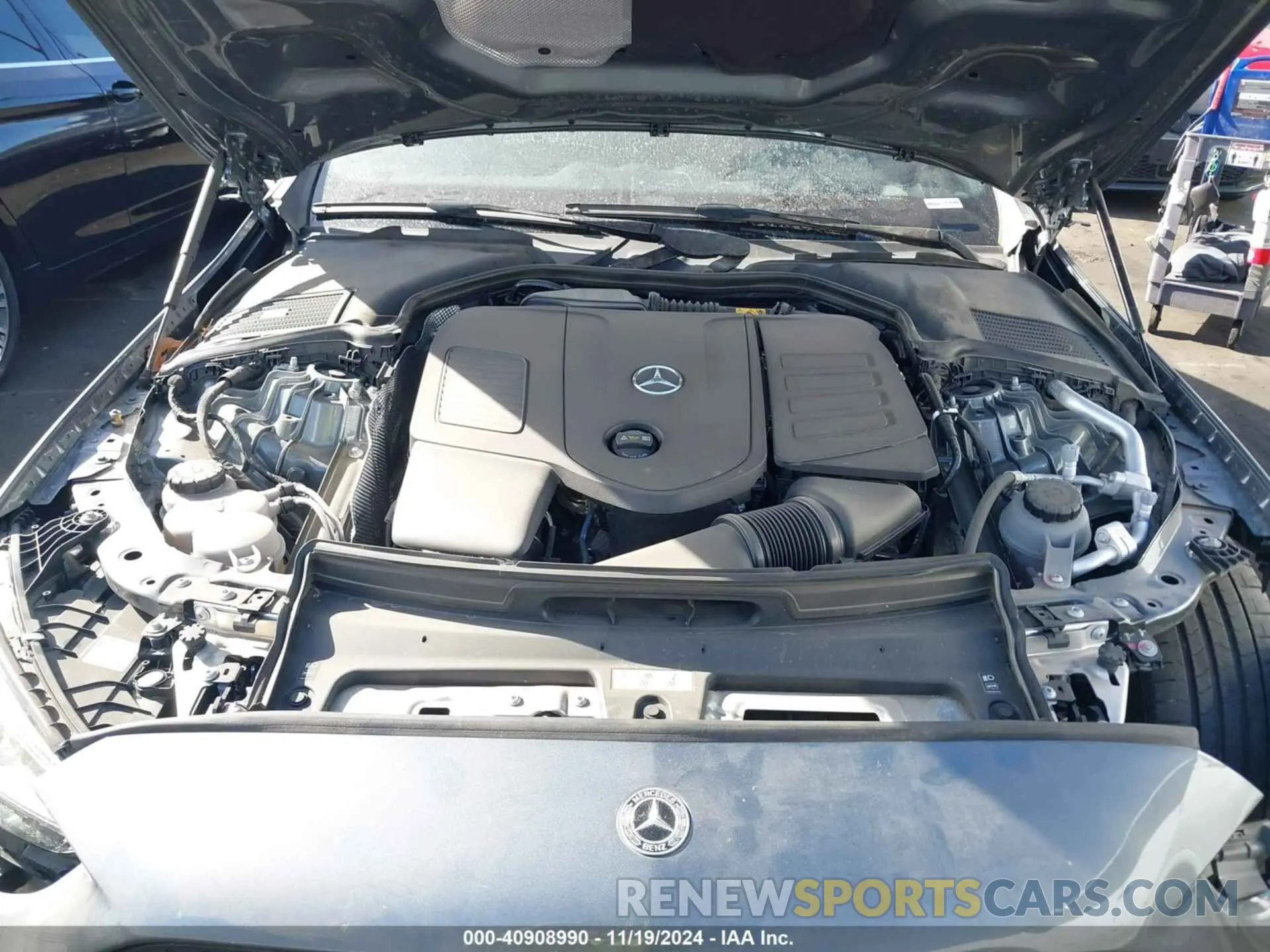 10 fotografías del automóvil dañado W1KAF4GB5RR166076 MERCEDES-BENZ C 300 2024
