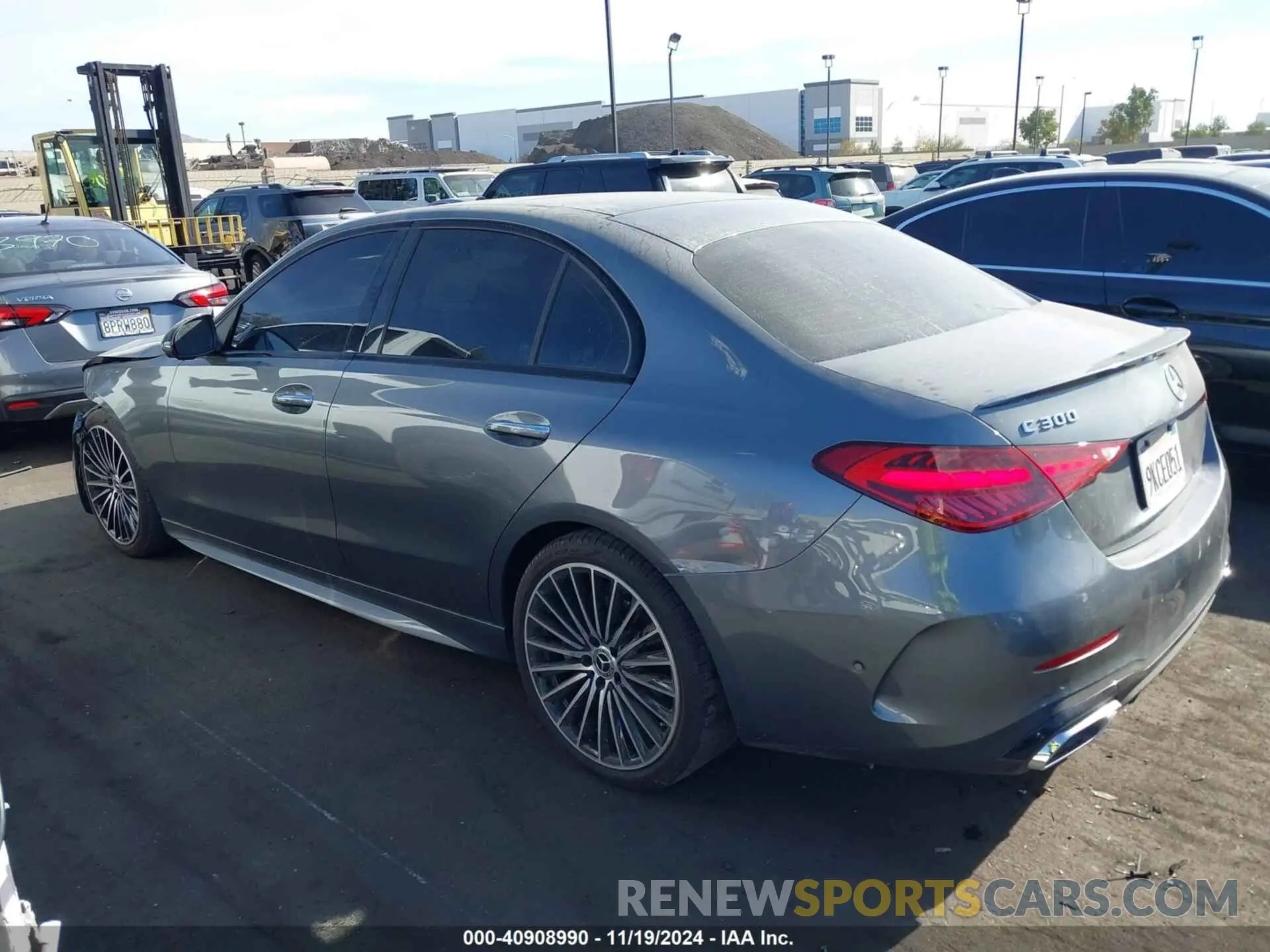 15 fotografías del automóvil dañado W1KAF4GB5RR166076 MERCEDES-BENZ C 300 2024