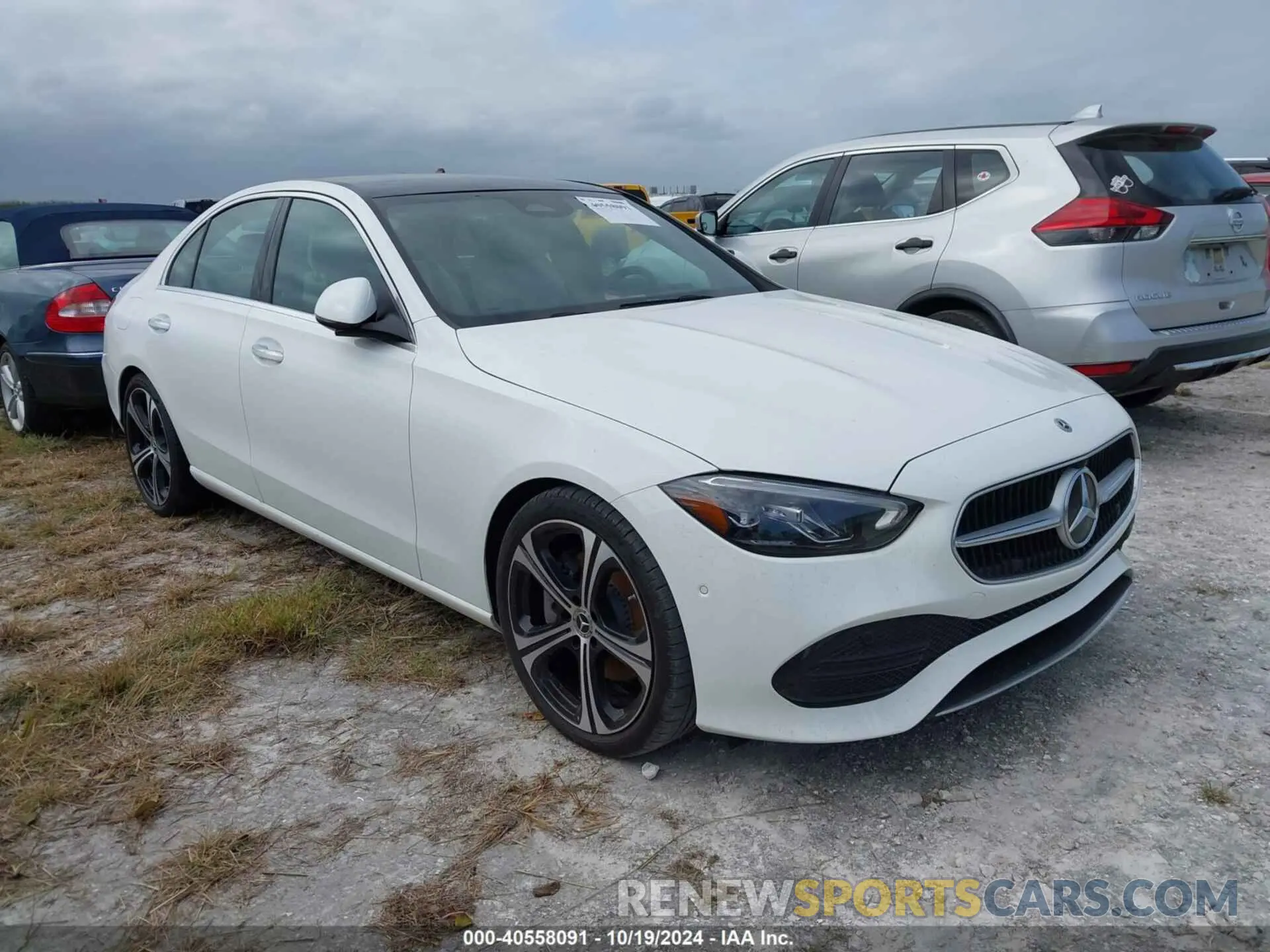 1 fotografías del automóvil dañado W1KAF4GB6RR175773 MERCEDES-BENZ C 300 2024