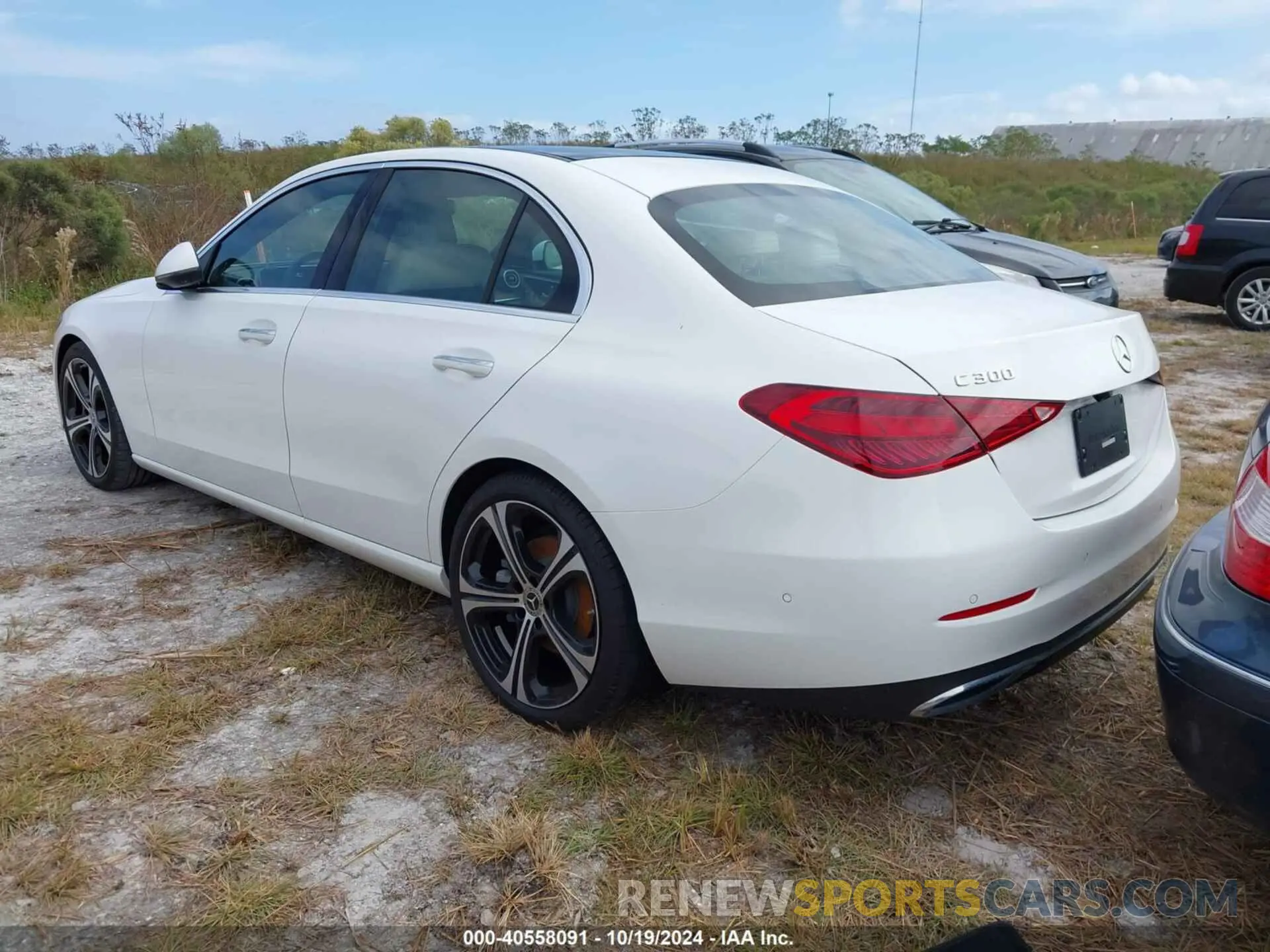 3 fotografías del automóvil dañado W1KAF4GB6RR175773 MERCEDES-BENZ C 300 2024