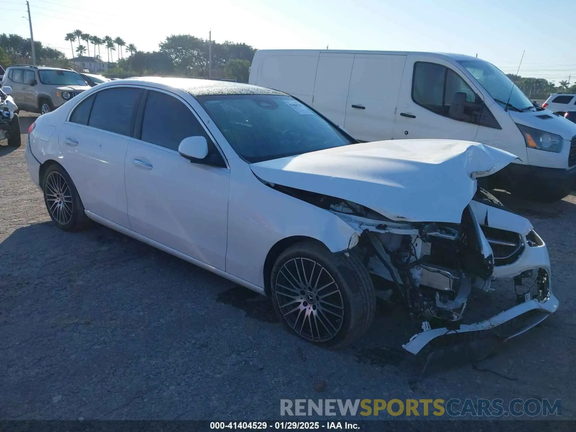 1 fotografías del automóvil dañado W1KAF4GB7RR228867 MERCEDES-BENZ C 300 2024