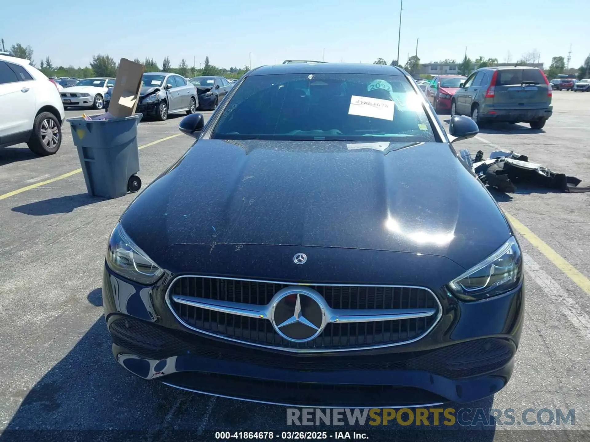 13 fotografías del automóvil dañado W1KAF4GB8RR219658 MERCEDES-BENZ C 300 2024