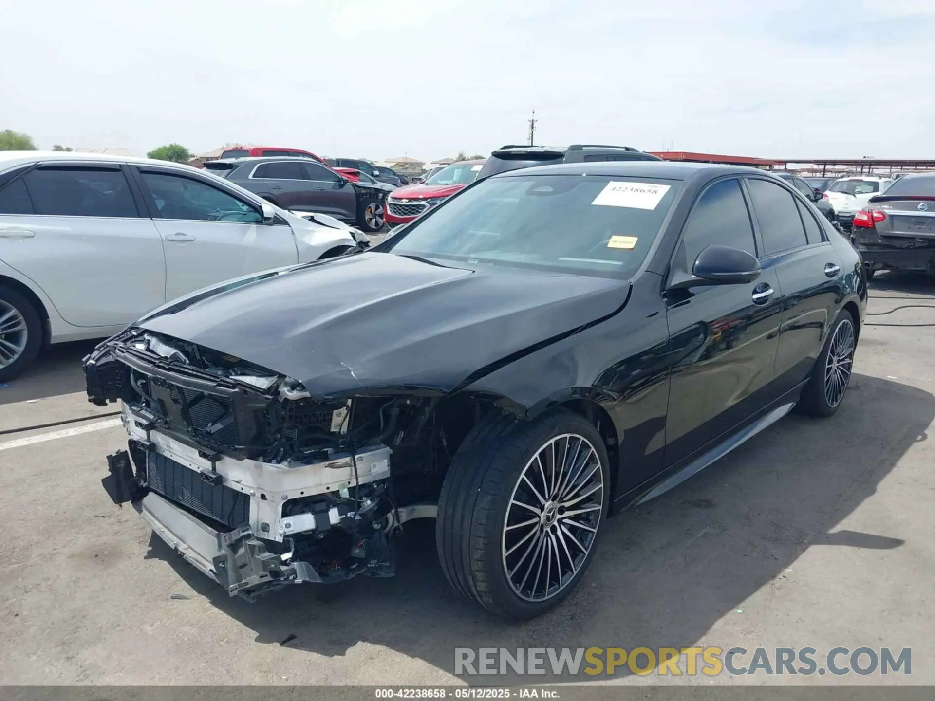 6 fotografías del automóvil dañado W1KAF4GBXRR208466 MERCEDES-BENZ C 300 2024
