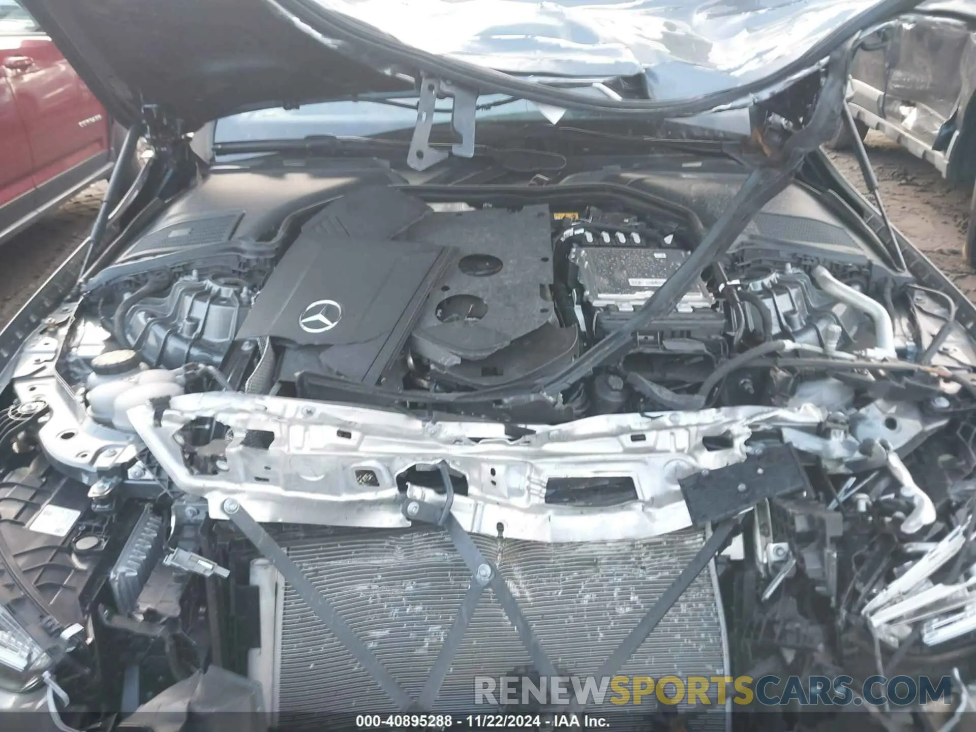 10 fotografías del automóvil dañado W1KAF4HB0RR183009 MERCEDES-BENZ C 300 2024