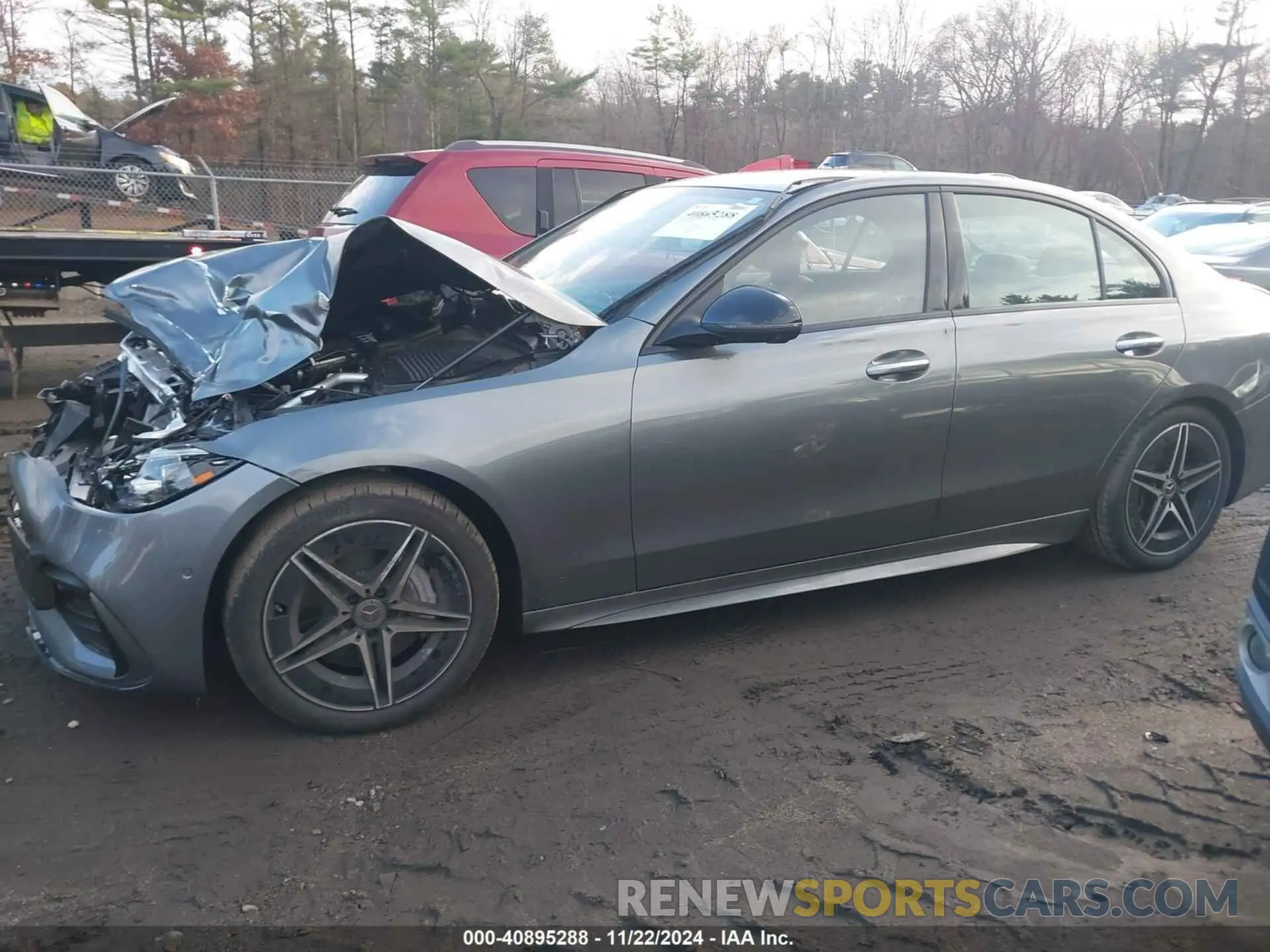 14 fotografías del automóvil dañado W1KAF4HB0RR183009 MERCEDES-BENZ C 300 2024