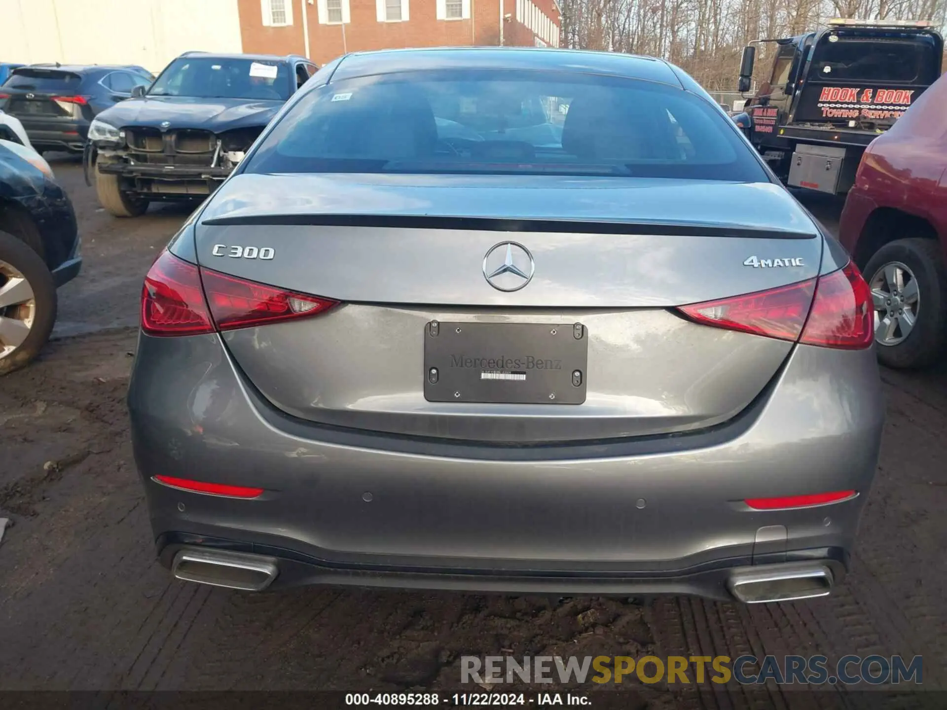 16 fotografías del automóvil dañado W1KAF4HB0RR183009 MERCEDES-BENZ C 300 2024