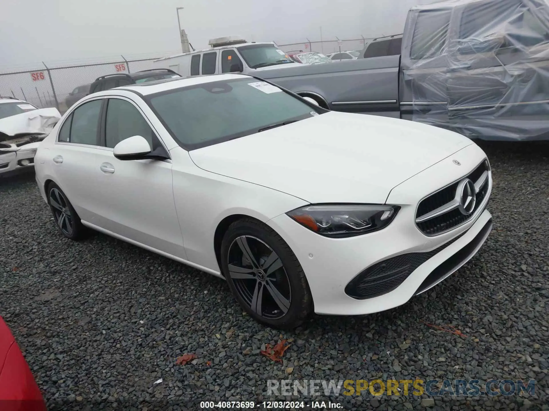 1 fotografías del automóvil dañado W1KAF4HB1RR178188 MERCEDES-BENZ C 300 2024