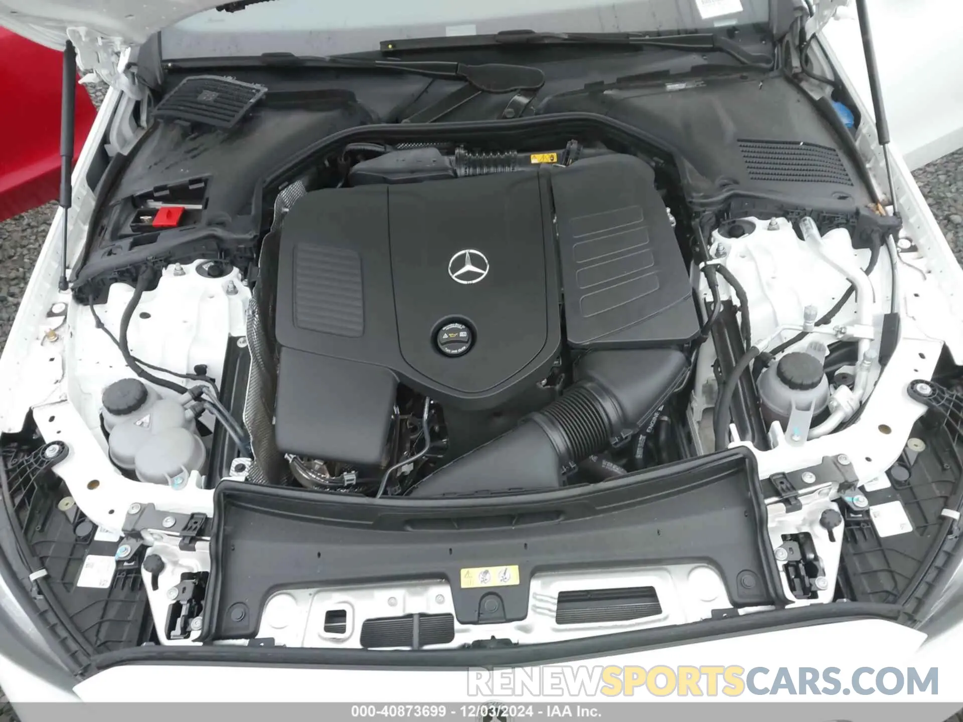 10 fotografías del automóvil dañado W1KAF4HB1RR178188 MERCEDES-BENZ C 300 2024