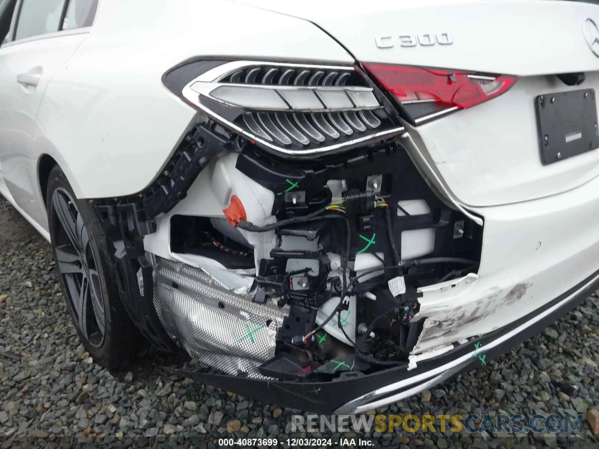 6 fotografías del automóvil dañado W1KAF4HB1RR178188 MERCEDES-BENZ C 300 2024