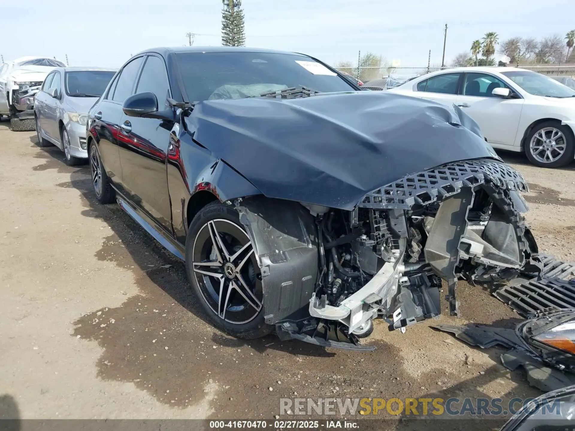 1 fotografías del automóvil dañado W1KAF4HB2RR190933 MERCEDES-BENZ C 300 2024