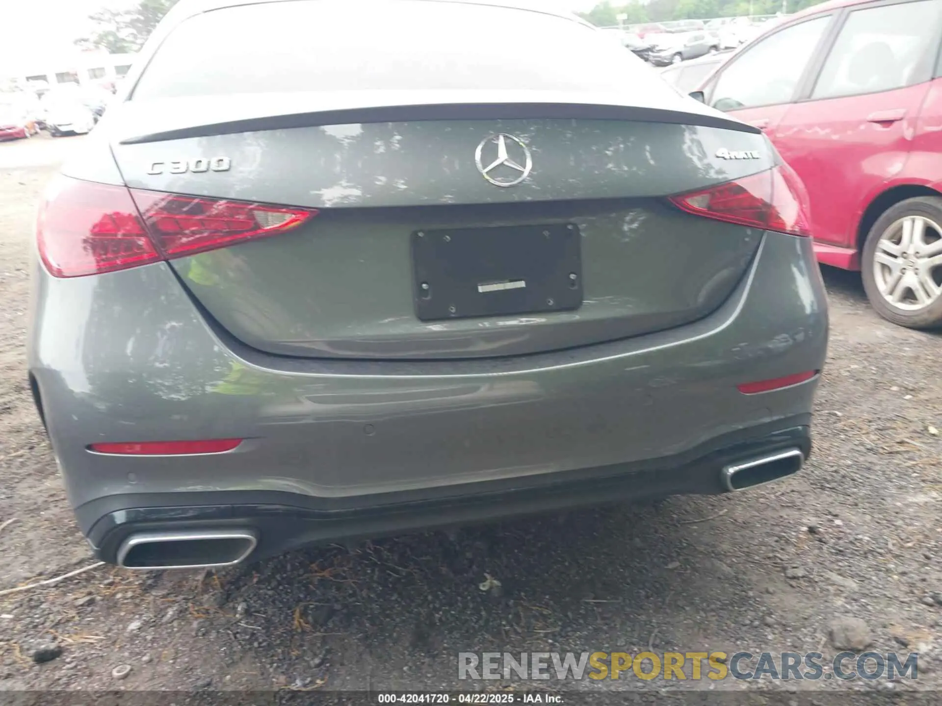 15 fotografías del automóvil dañado W1KAF4HB2RR204880 MERCEDES-BENZ C 300 2024