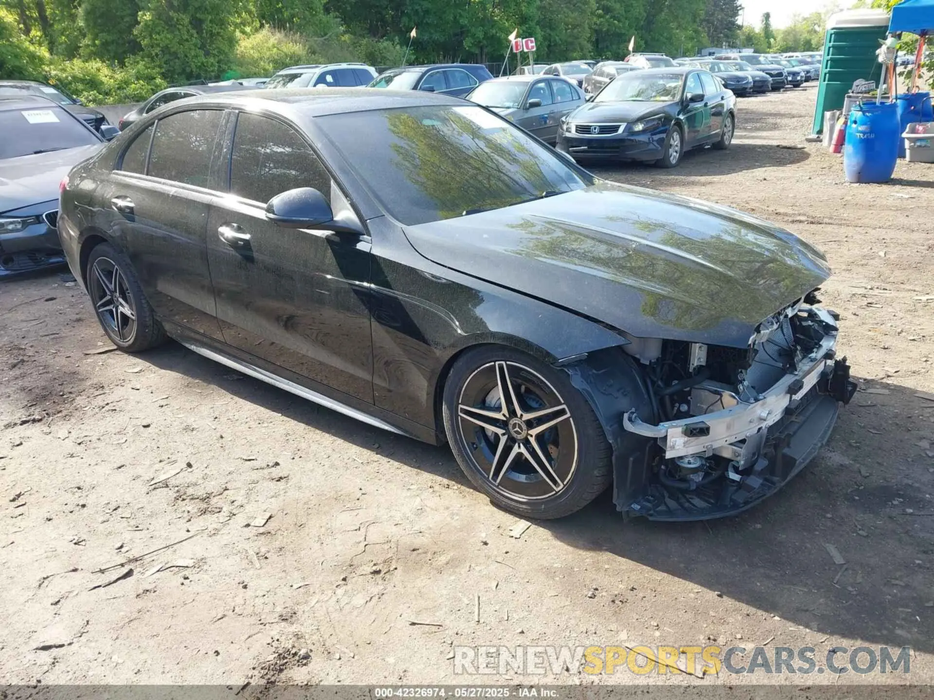 1 fotografías del automóvil dañado W1KAF4HB3RR224930 MERCEDES-BENZ C 300 2024