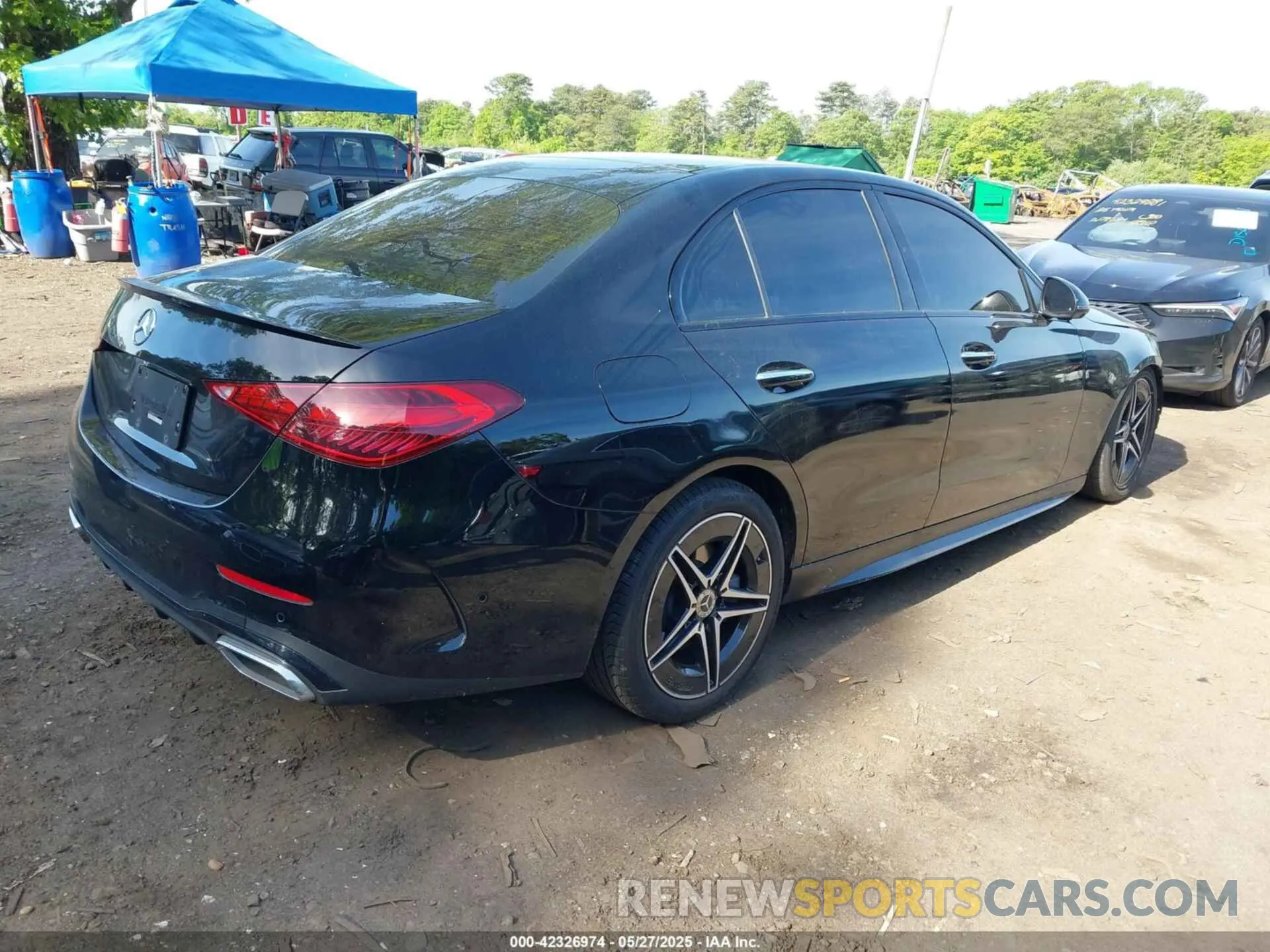 4 fotografías del automóvil dañado W1KAF4HB3RR224930 MERCEDES-BENZ C 300 2024