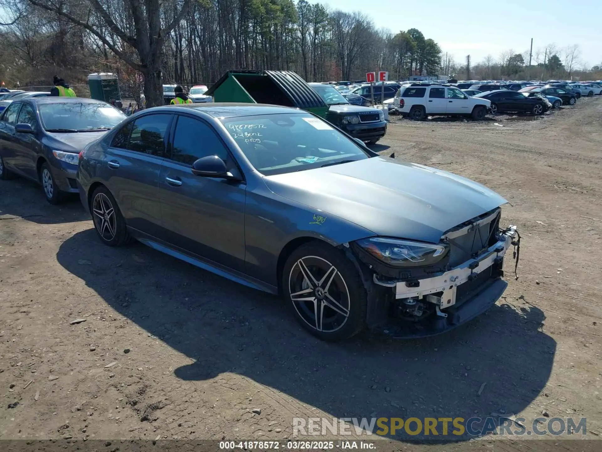 1 fotografías del automóvil dañado W1KAF4HB4RR160476 MERCEDES-BENZ C 300 2024