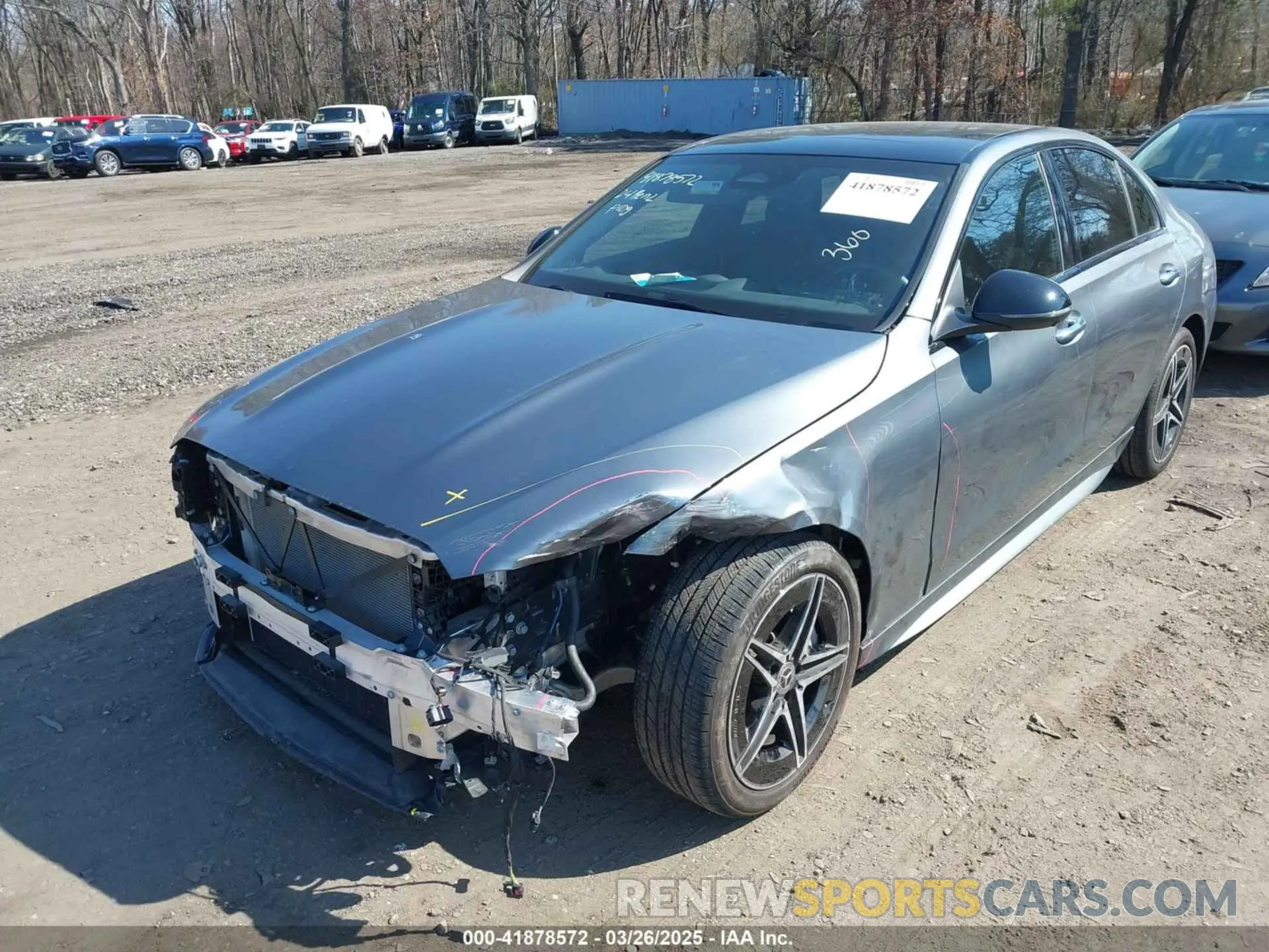6 fotografías del automóvil dañado W1KAF4HB4RR160476 MERCEDES-BENZ C 300 2024