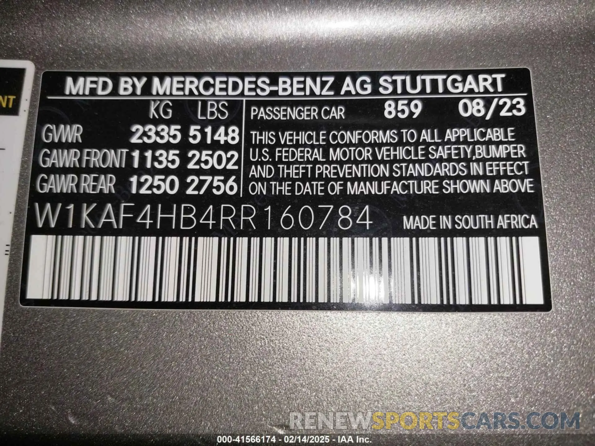 9 fotografías del automóvil dañado W1KAF4HB4RR160784 MERCEDES-BENZ C 300 2024