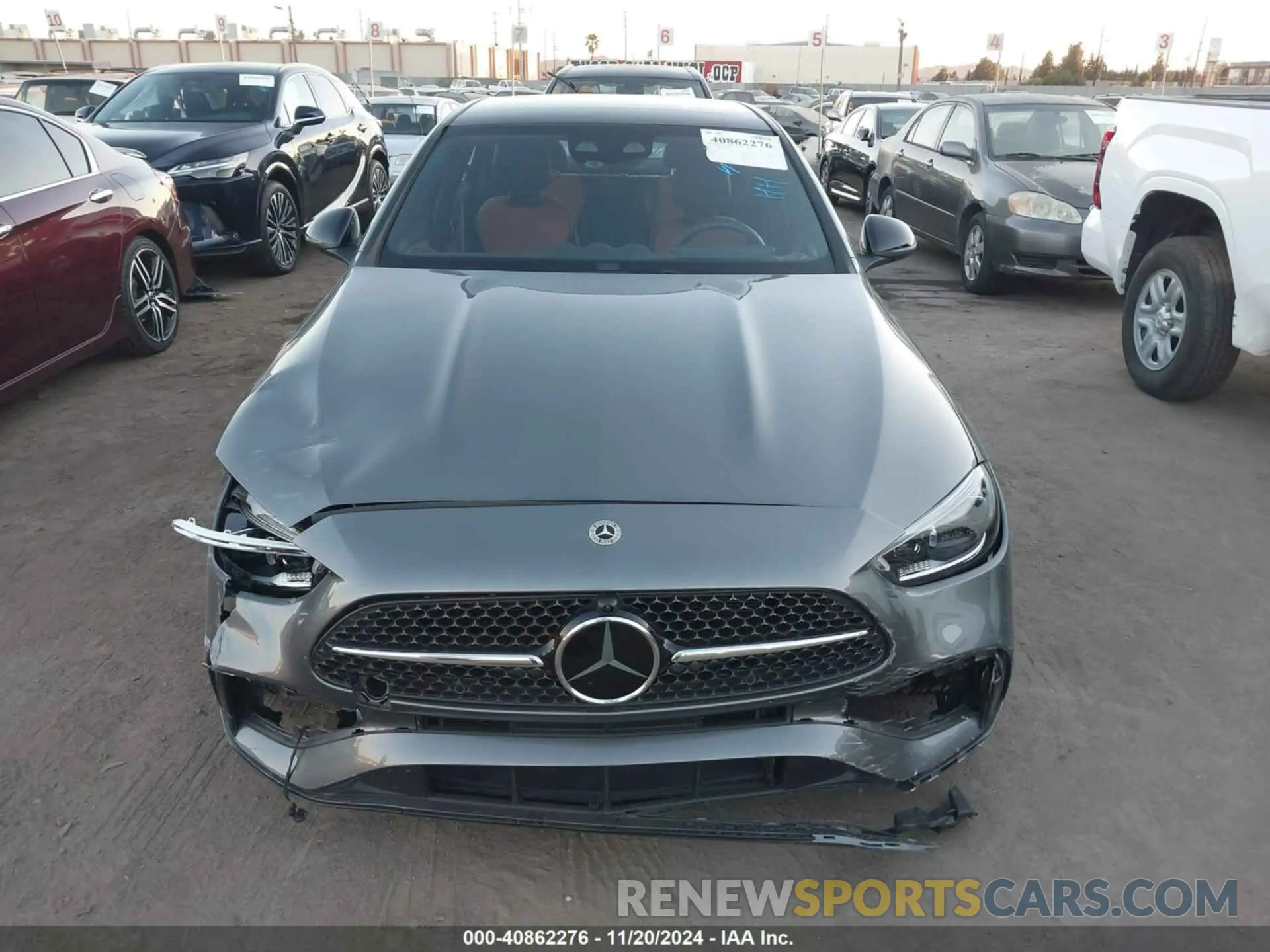 12 fotografías del automóvil dañado W1KAF4HB4RR190531 MERCEDES-BENZ C 300 2024