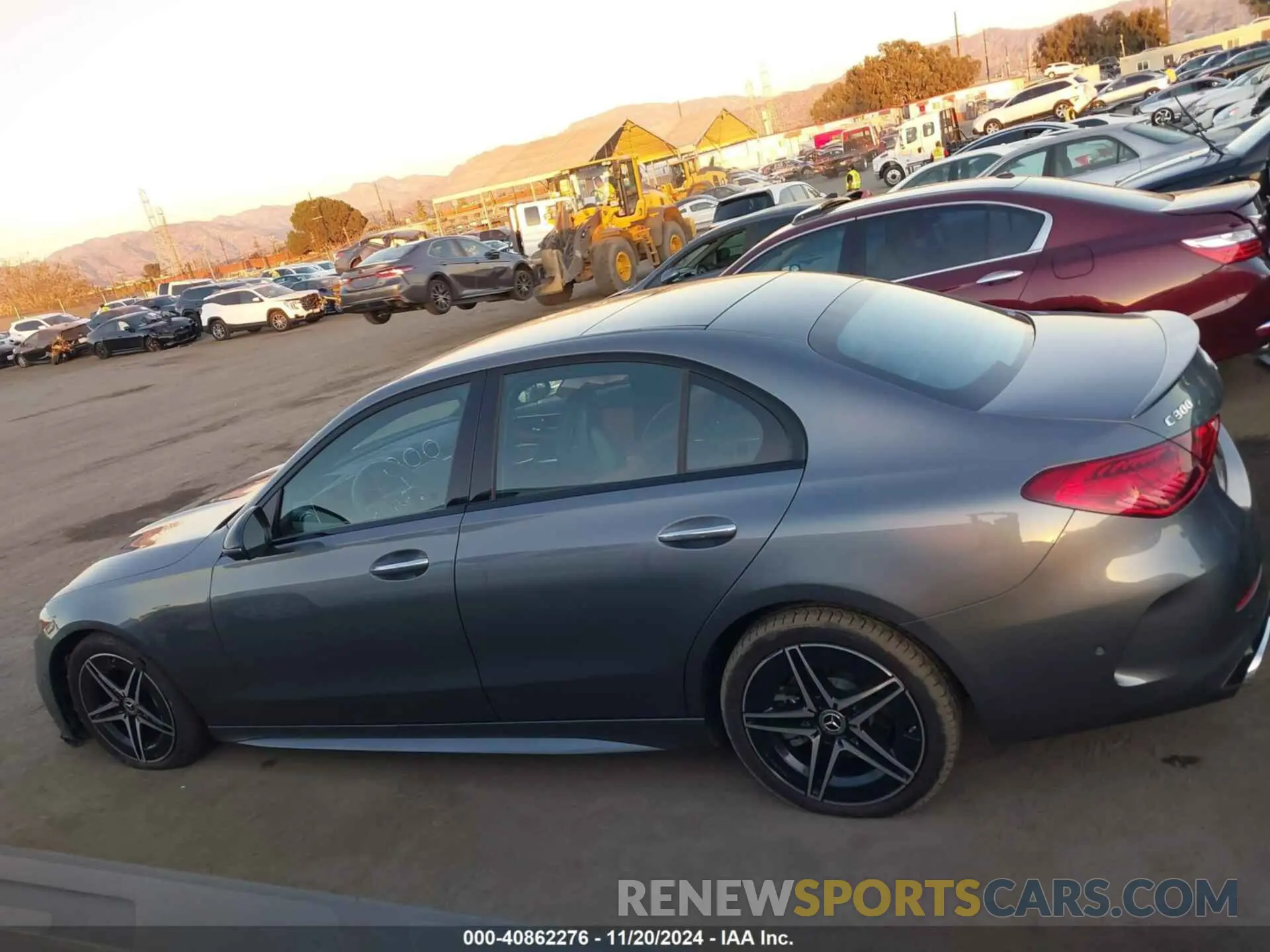 14 fotografías del automóvil dañado W1KAF4HB4RR190531 MERCEDES-BENZ C 300 2024