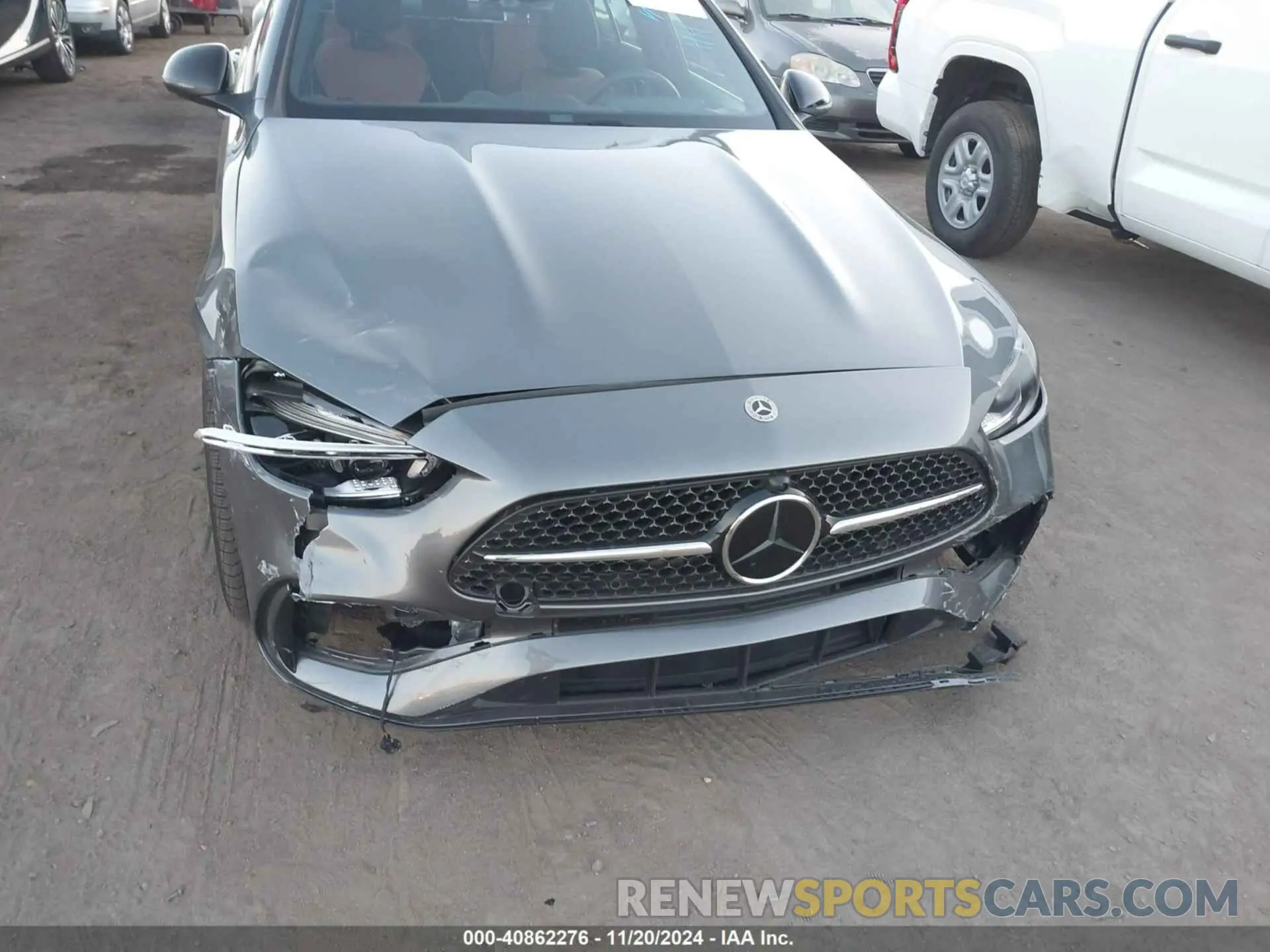 6 fotografías del automóvil dañado W1KAF4HB4RR190531 MERCEDES-BENZ C 300 2024