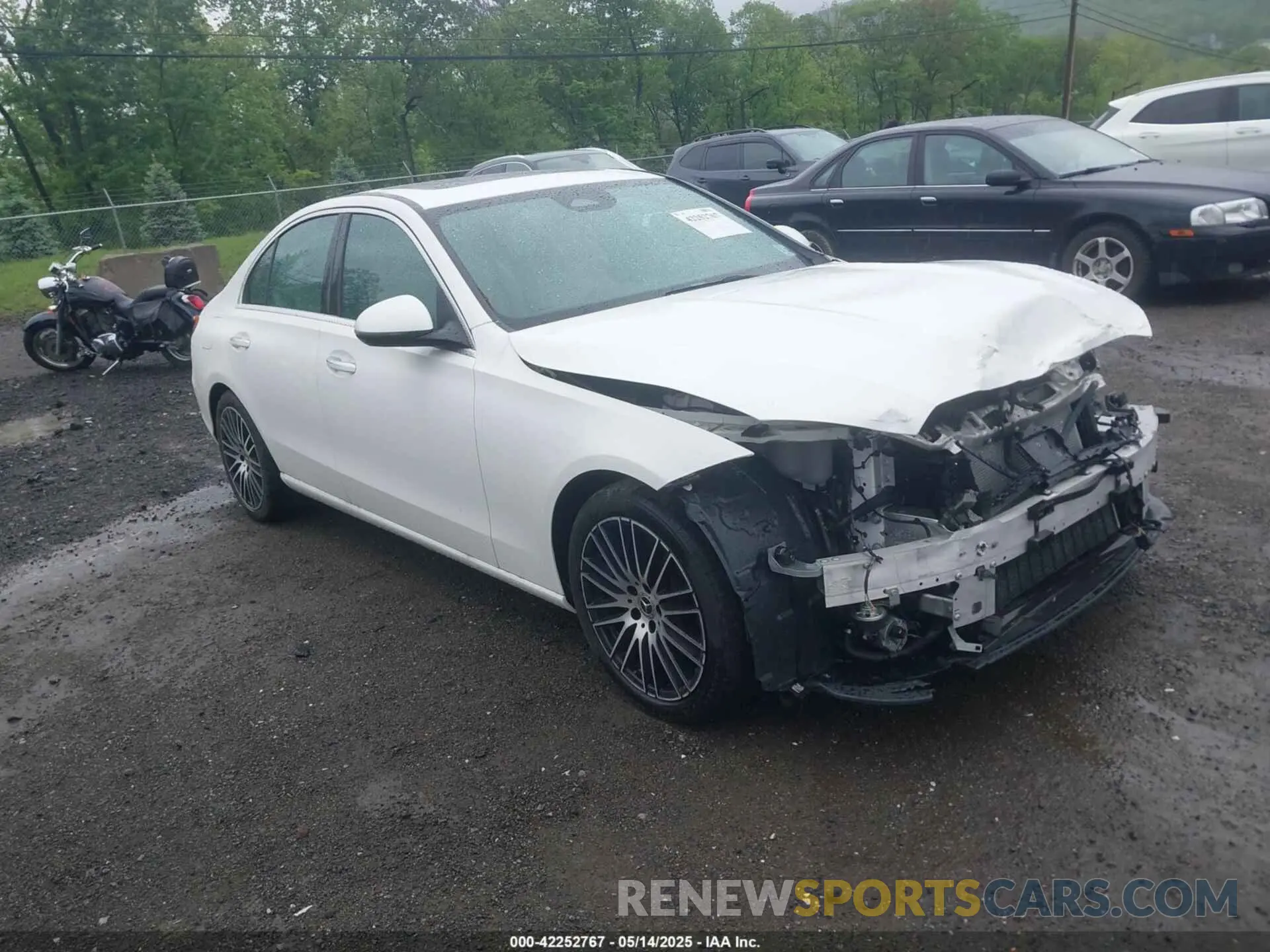1 fotografías del automóvil dañado W1KAF4HB5RR183782 MERCEDES-BENZ C 300 2024