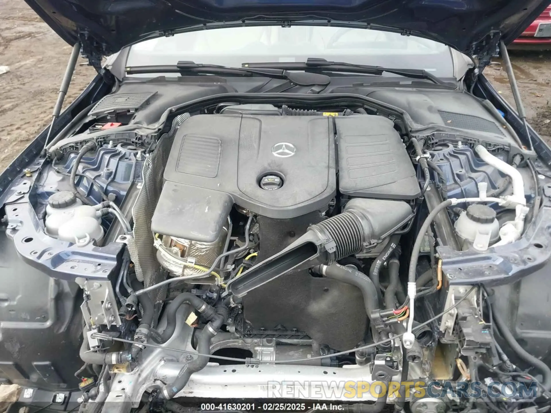 10 fotografías del automóvil dañado W1KAF4HB6RR223965 MERCEDES-BENZ C 300 2024