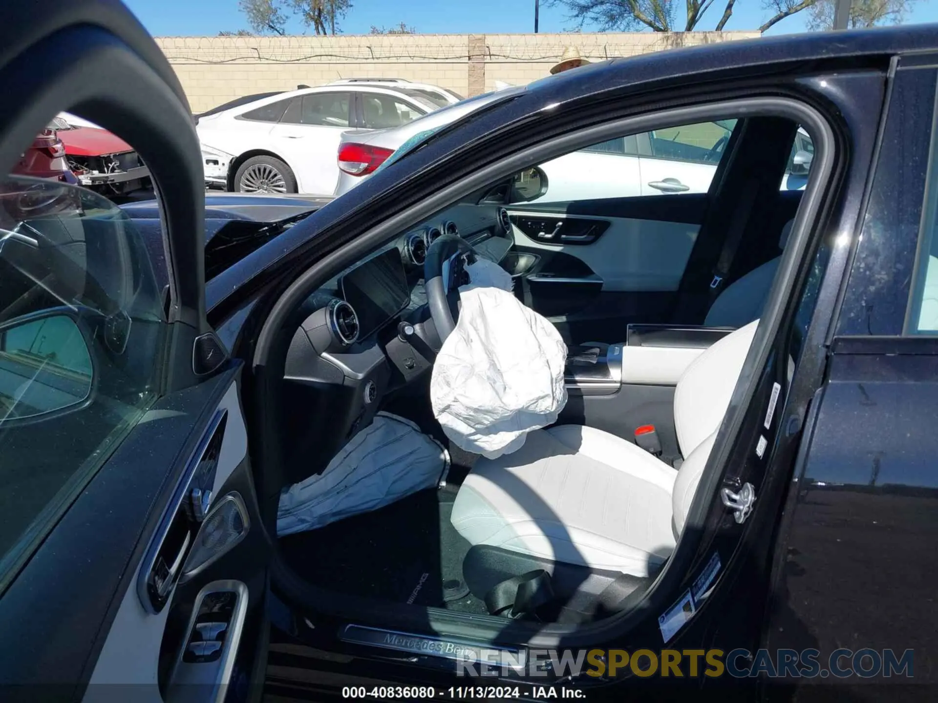 5 fotografías del automóvil dañado W1KAF4HB7RR190765 MERCEDES-BENZ C 300 2024