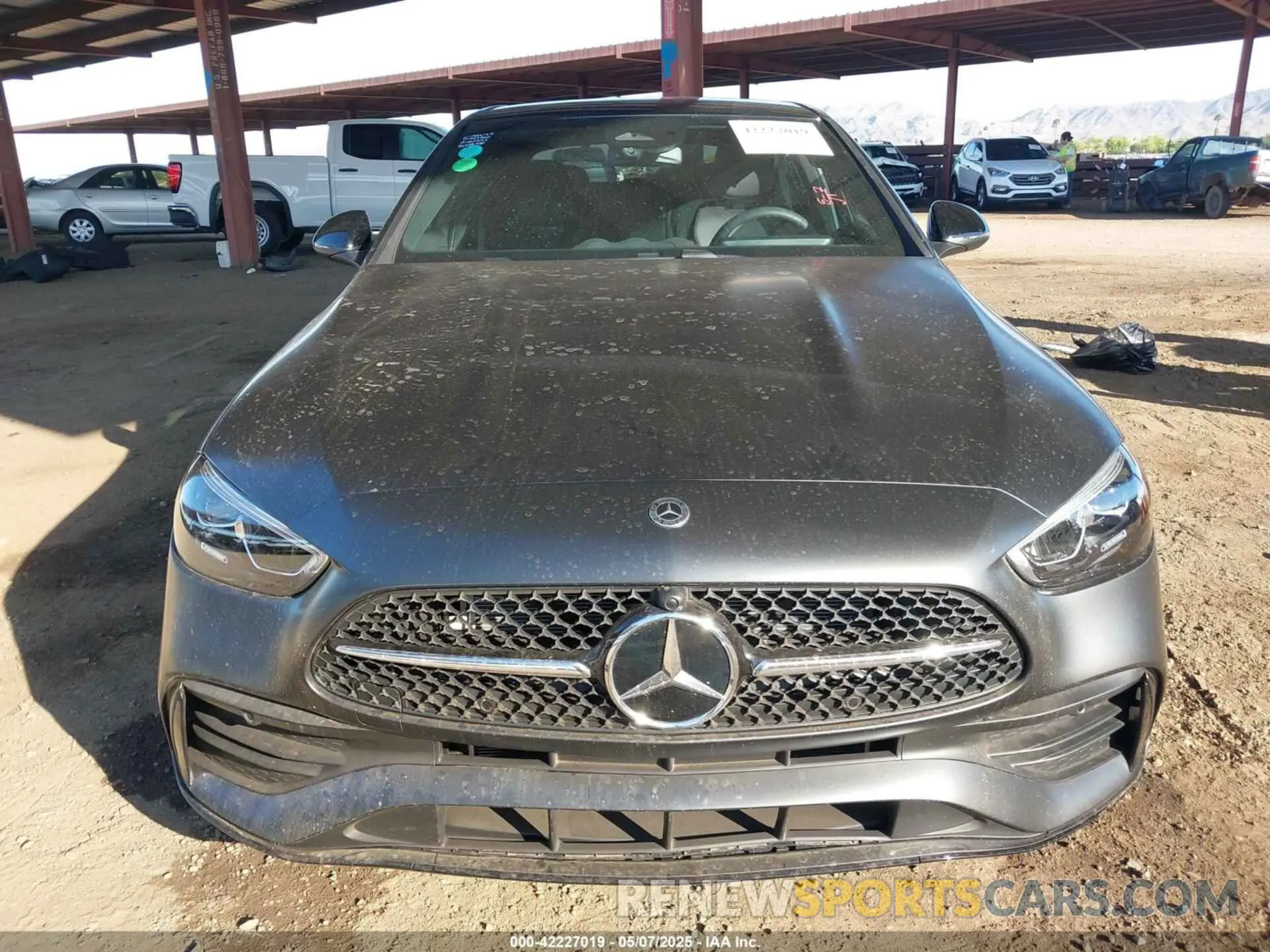 12 fotografías del automóvil dañado W1KAF4GB2SR252600 MERCEDES-BENZ C 300 2025