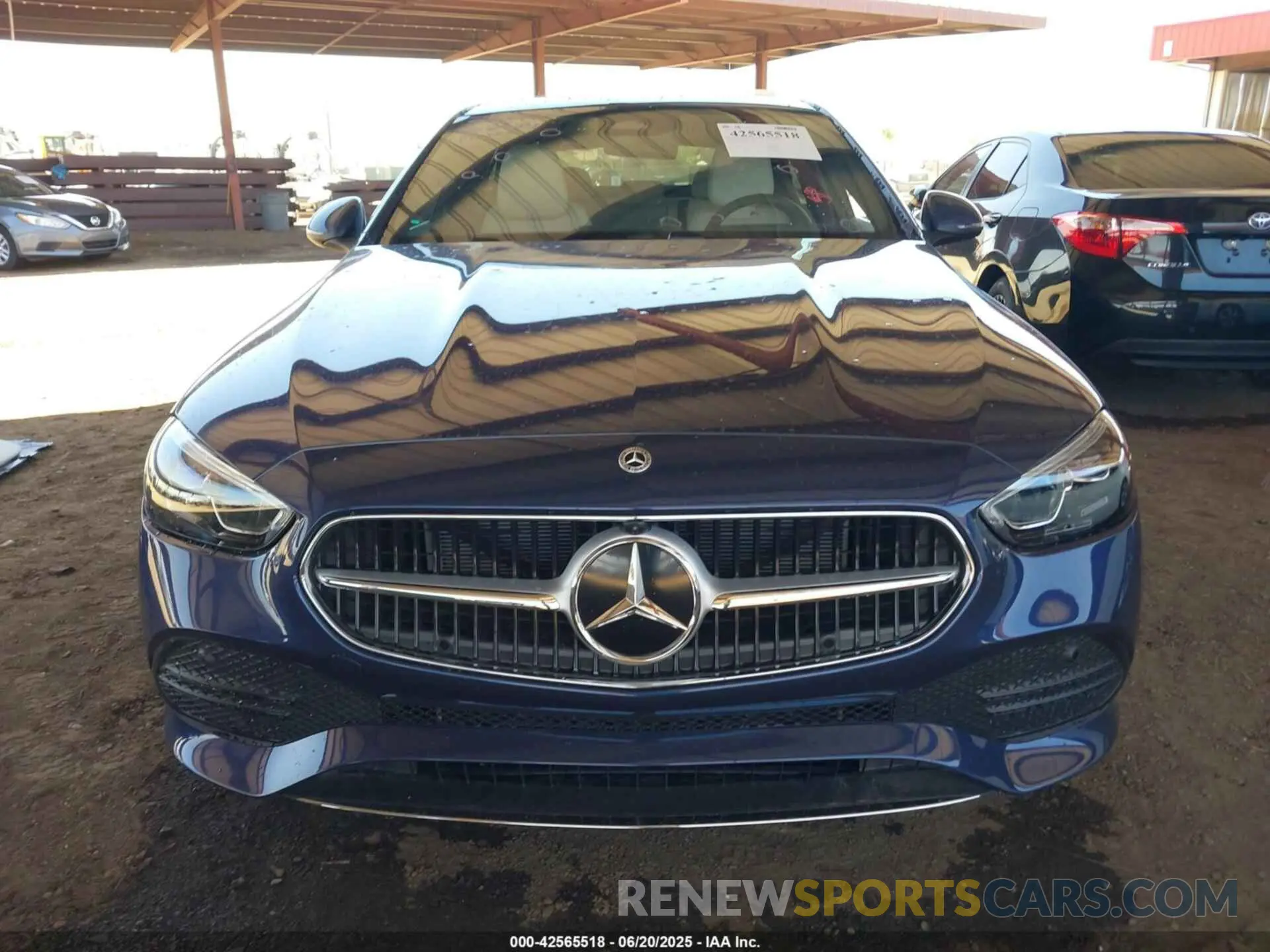 13 fotografías del automóvil dañado W1KAF4GB3SR257529 MERCEDES-BENZ C 300 2025