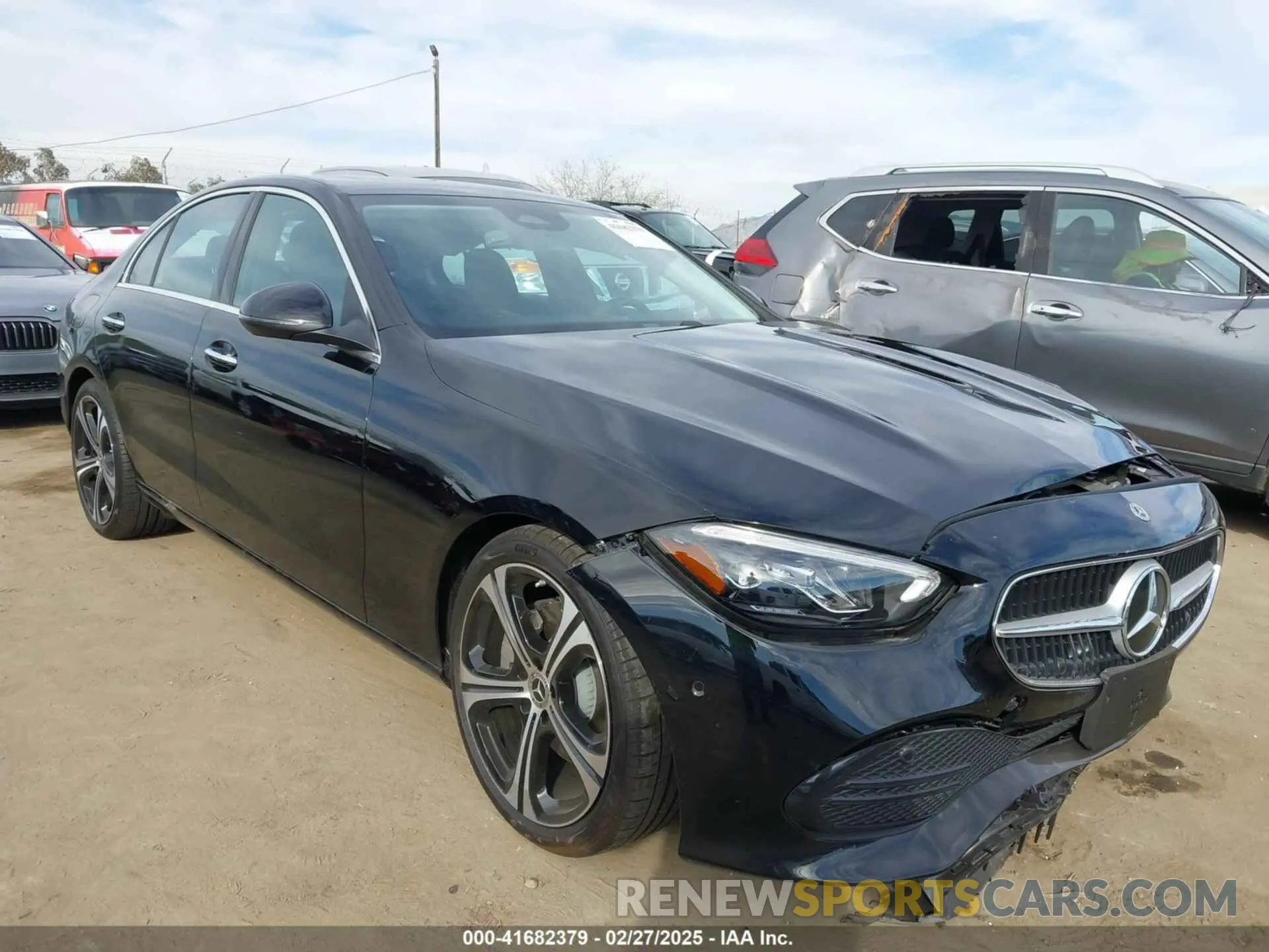 1 fotografías del automóvil dañado W1KAF4GBXSR238038 MERCEDES-BENZ C 300 2025