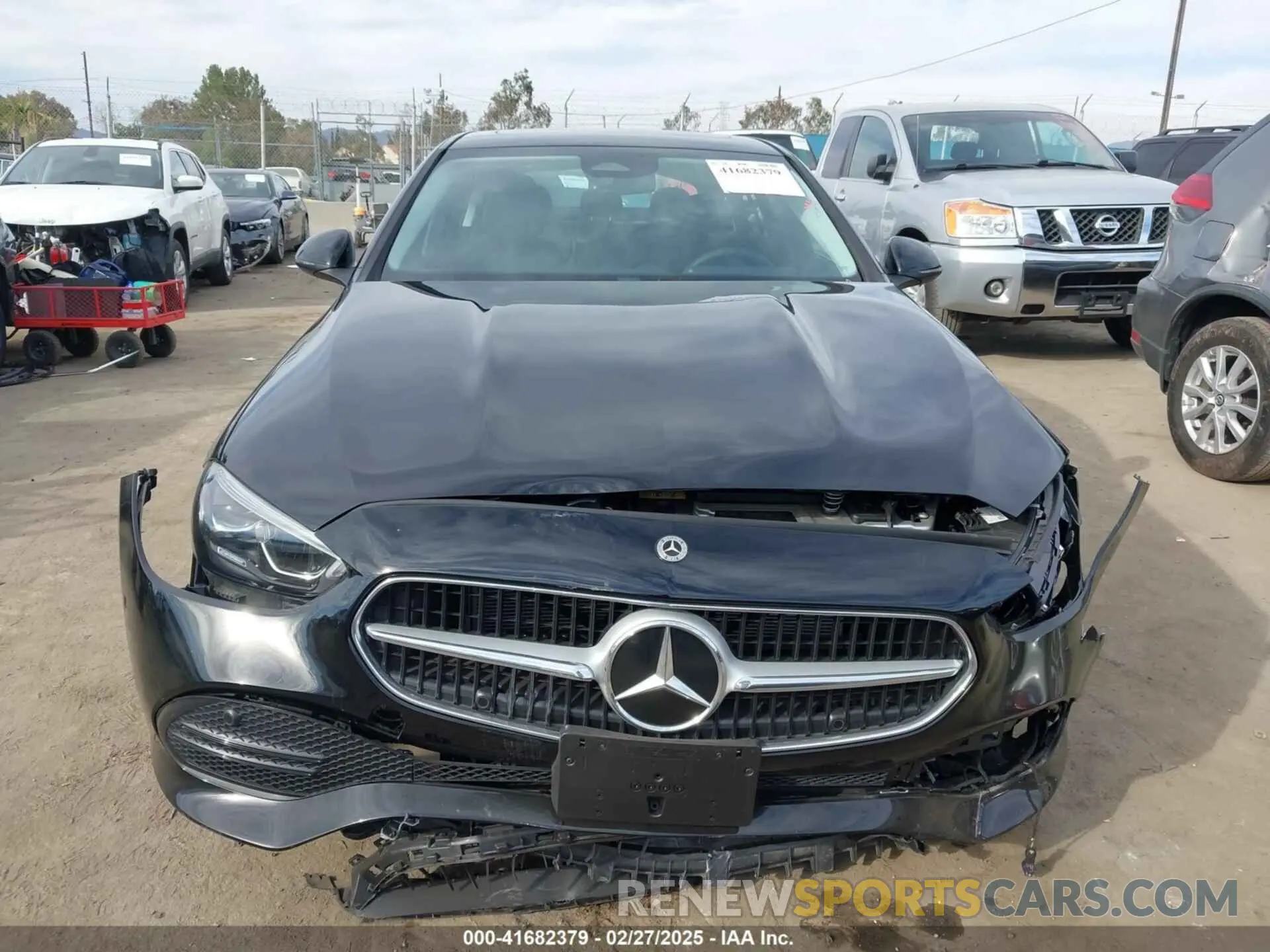 12 fotografías del automóvil dañado W1KAF4GBXSR238038 MERCEDES-BENZ C 300 2025