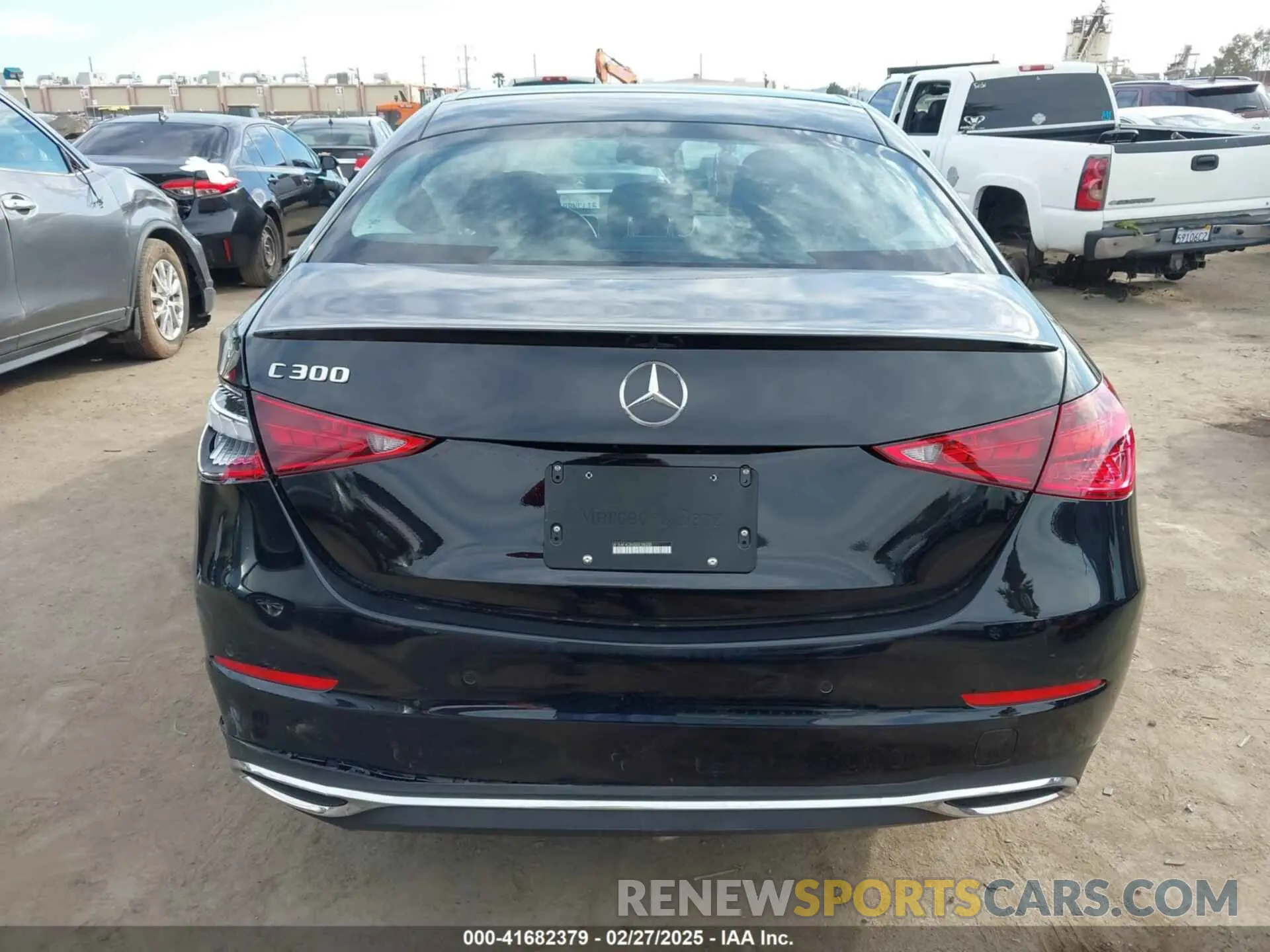 16 fotografías del automóvil dañado W1KAF4GBXSR238038 MERCEDES-BENZ C 300 2025