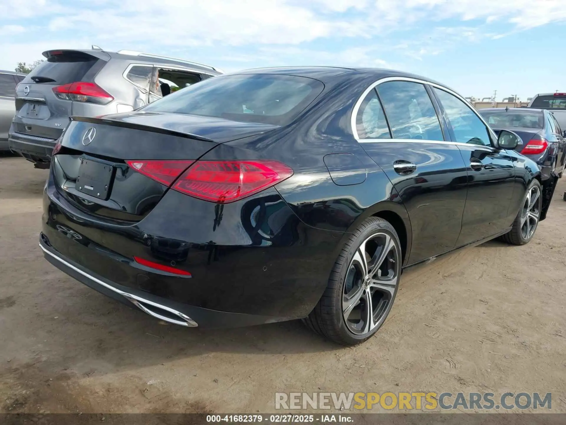 4 fotografías del automóvil dañado W1KAF4GBXSR238038 MERCEDES-BENZ C 300 2025