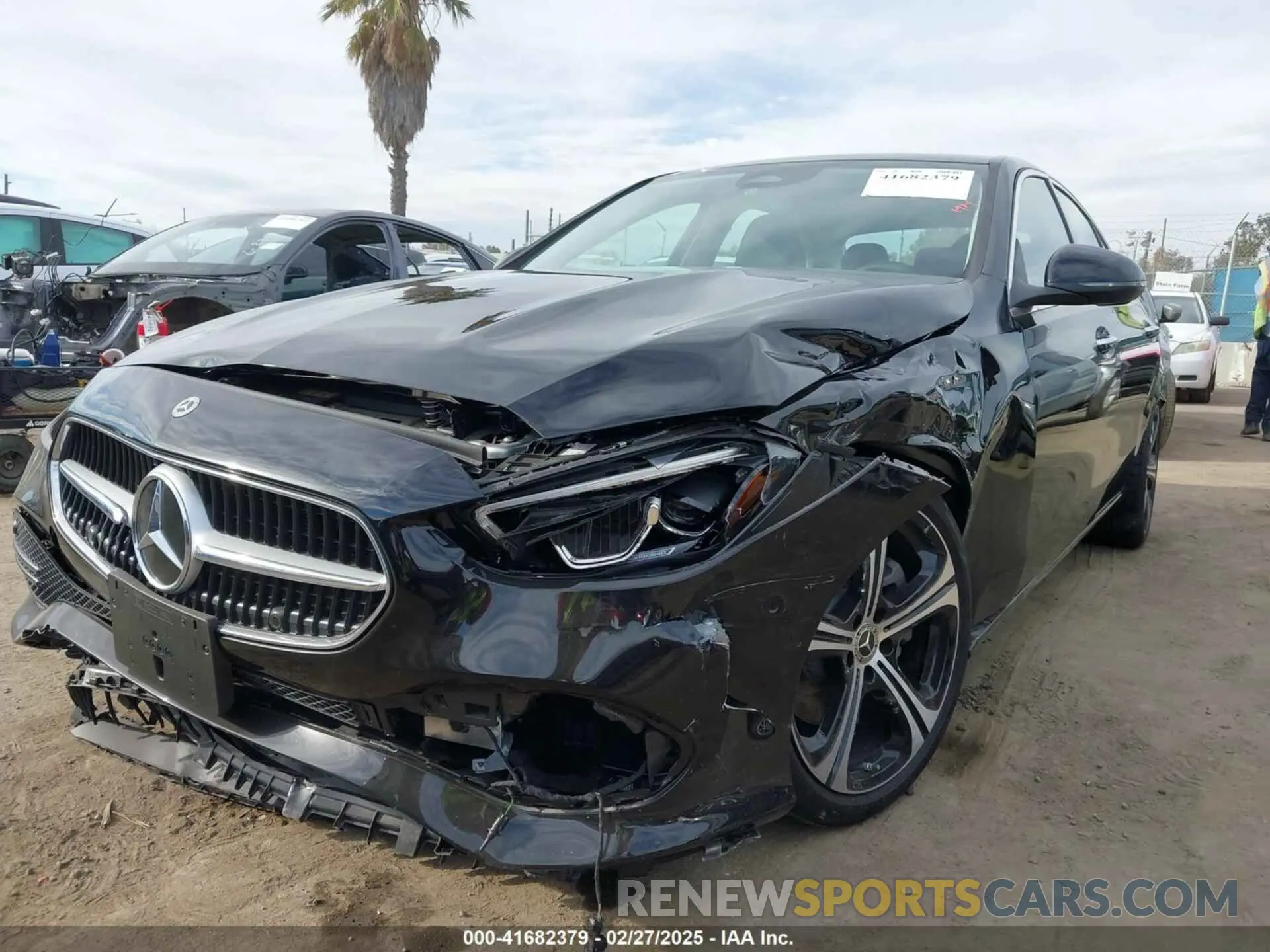 6 fotografías del automóvil dañado W1KAF4GBXSR238038 MERCEDES-BENZ C 300 2025