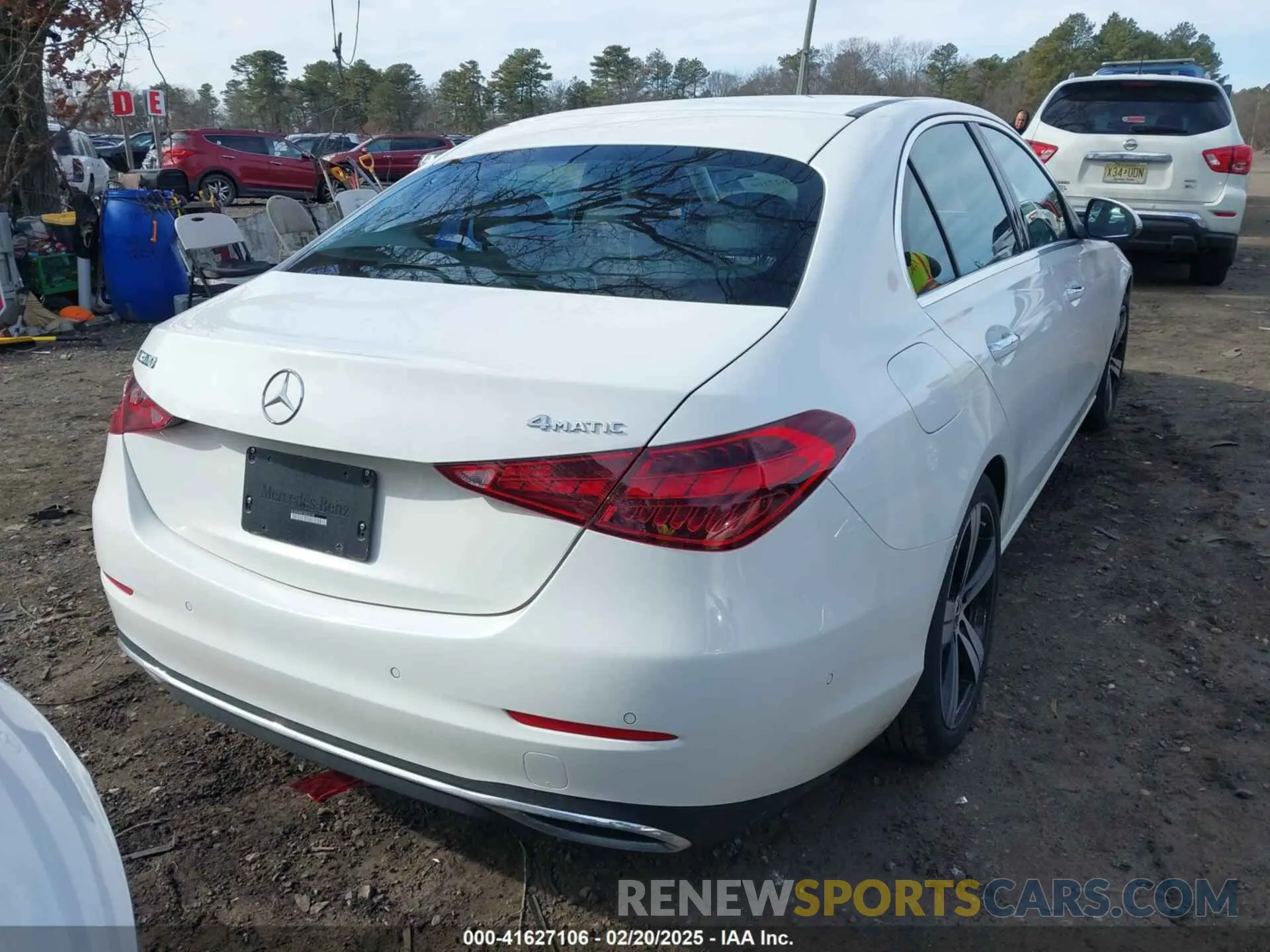 16 fotografías del automóvil dañado W1KAF4HB1SR250139 MERCEDES-BENZ C 300 2025