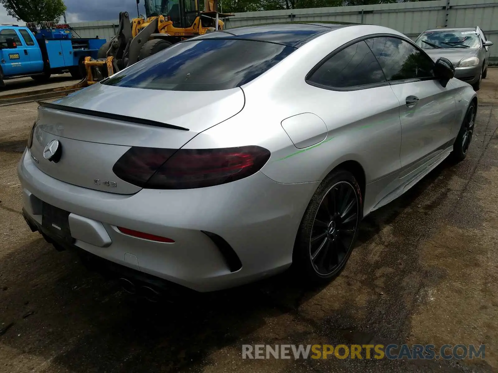 4 fotografías del automóvil dañado WDDWJ6EB8KF922185 MERCEDES-BENZ C 43 AMG 2019
