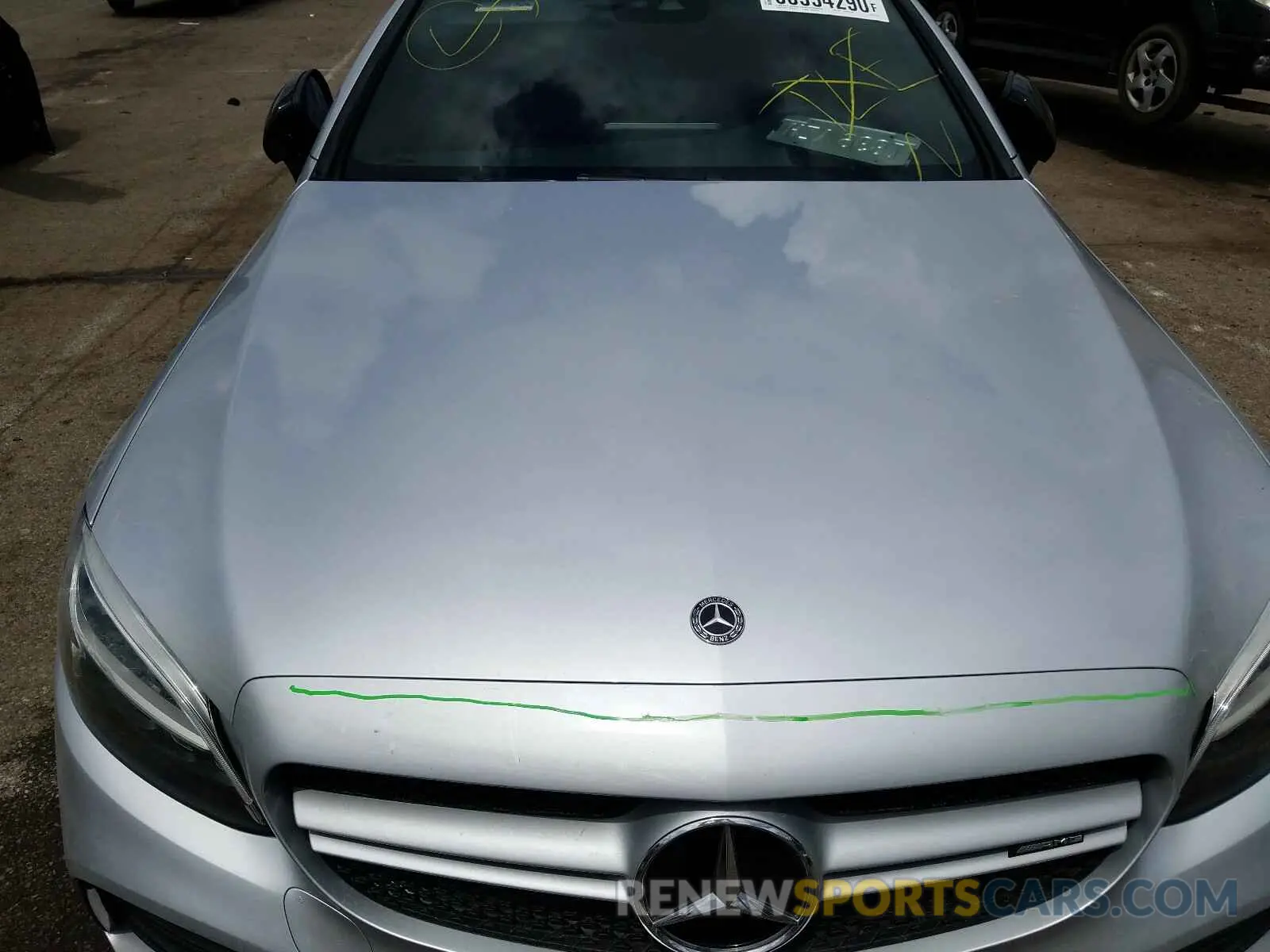 9 fotografías del automóvil dañado WDDWJ6EB8KF922185 MERCEDES-BENZ C 43 AMG 2019