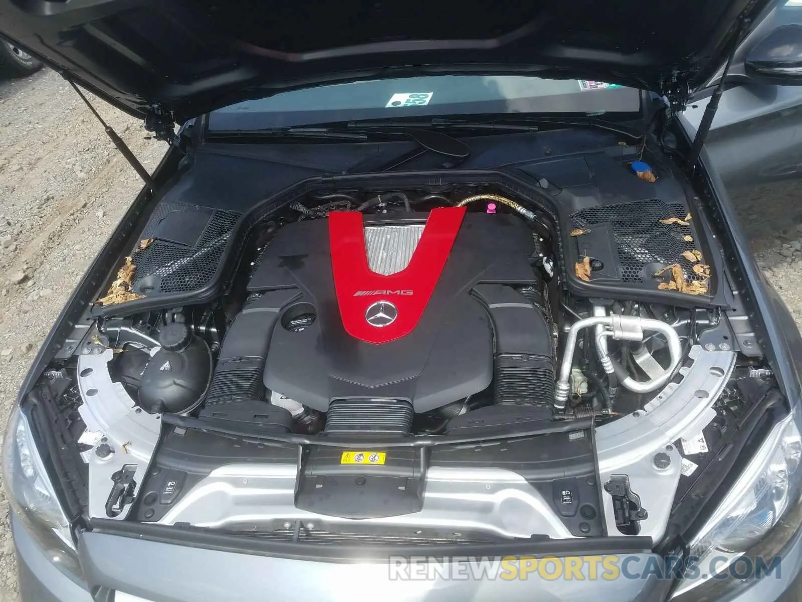 7 fotografías del automóvil dañado W1KWF6EB2LR585191 MERCEDES-BENZ C 43 AMG 2020