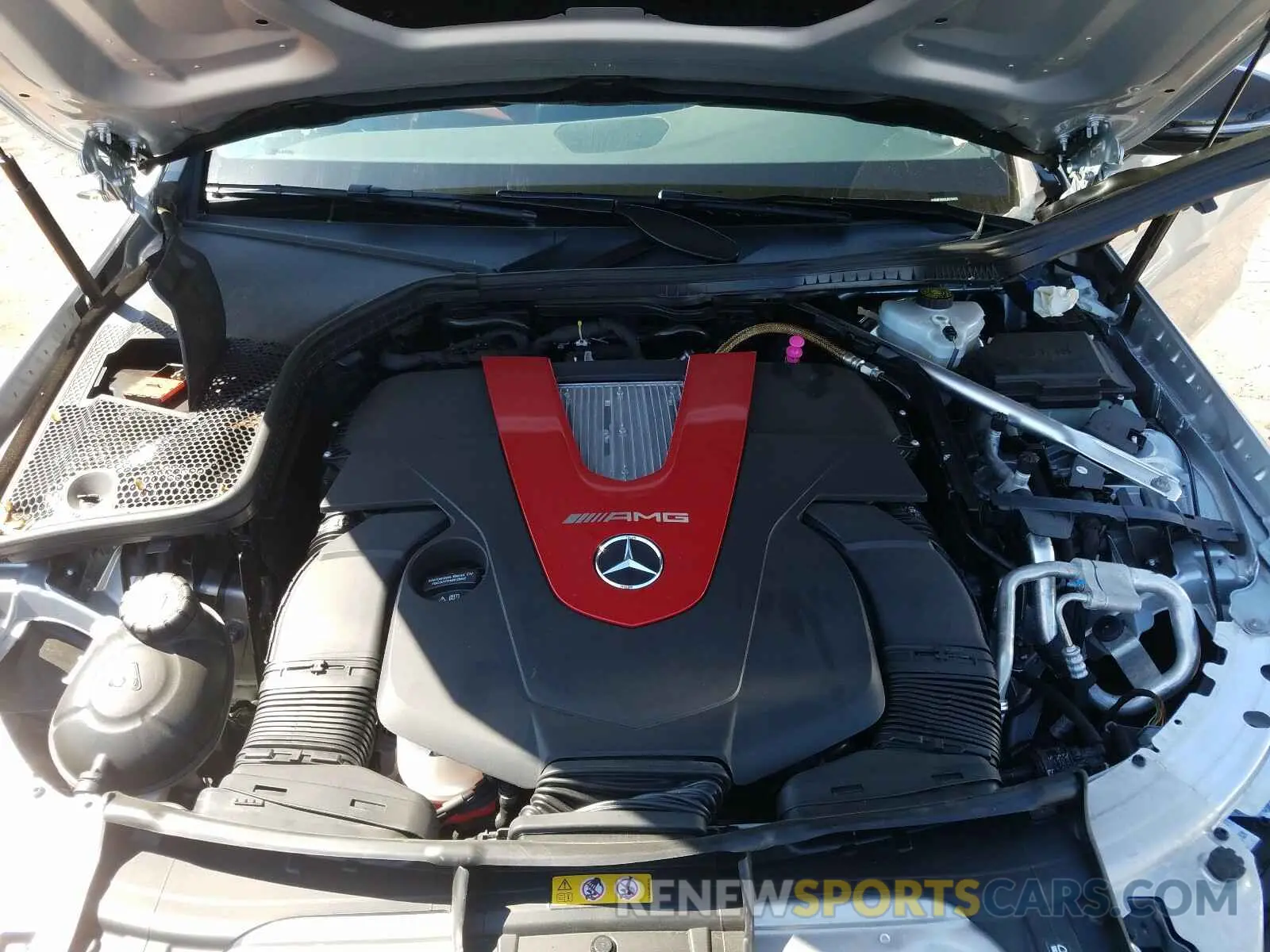 7 fotografías del automóvil dañado W1KWF6EB3LR570425 MERCEDES-BENZ C 43 AMG 2020