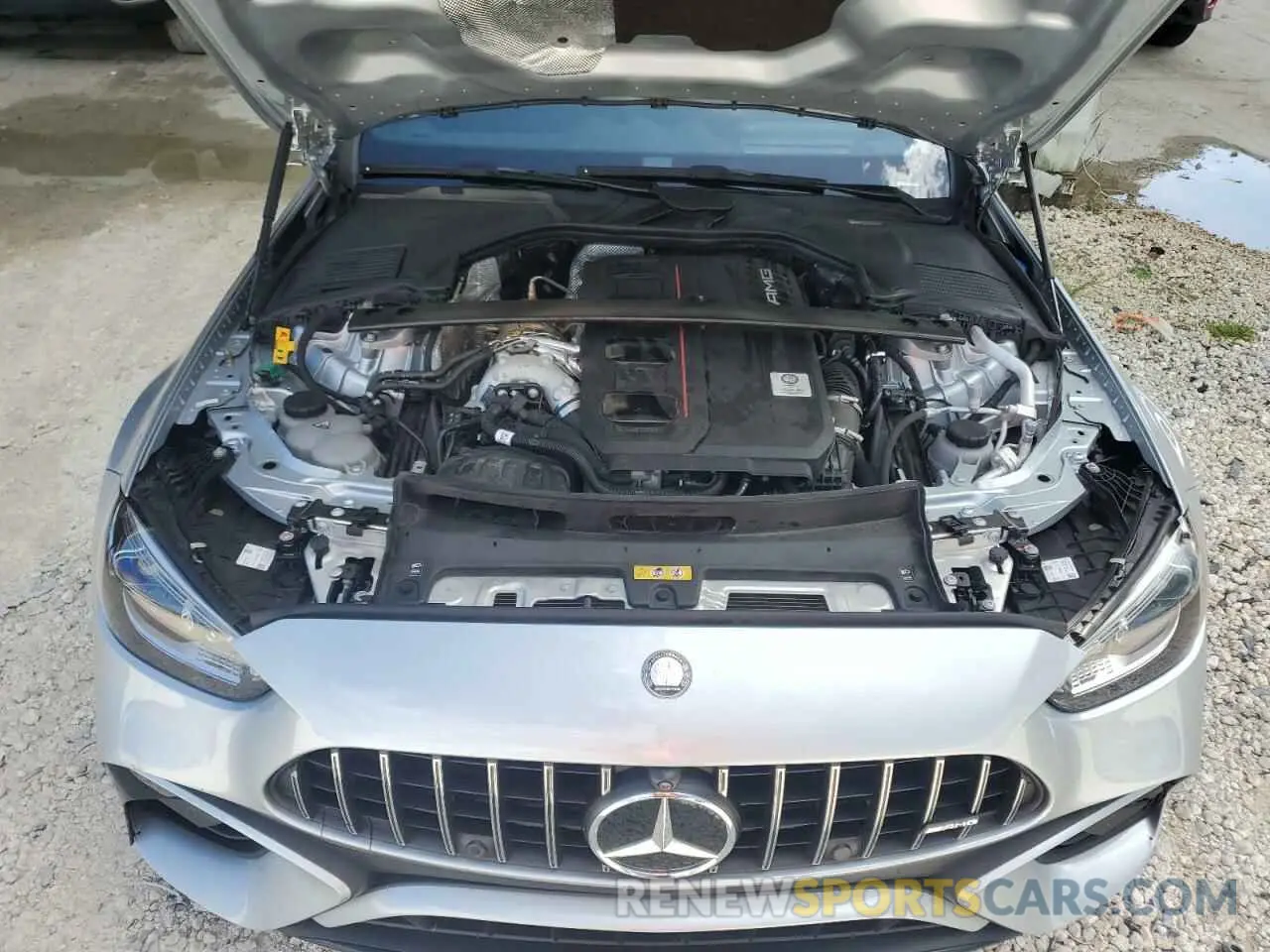 11 fotografías del automóvil dañado W1KAF8ABXRR188932 MERCEDES-BENZ C 63 AMG S 2024