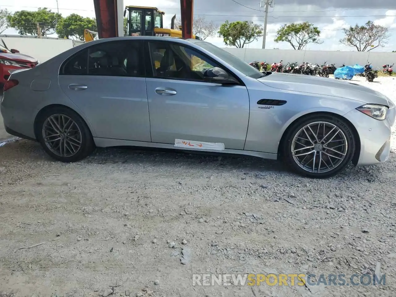 12 fotografías del automóvil dañado W1KAF8ABXRR188932 MERCEDES-BENZ C 63 AMG S 2024