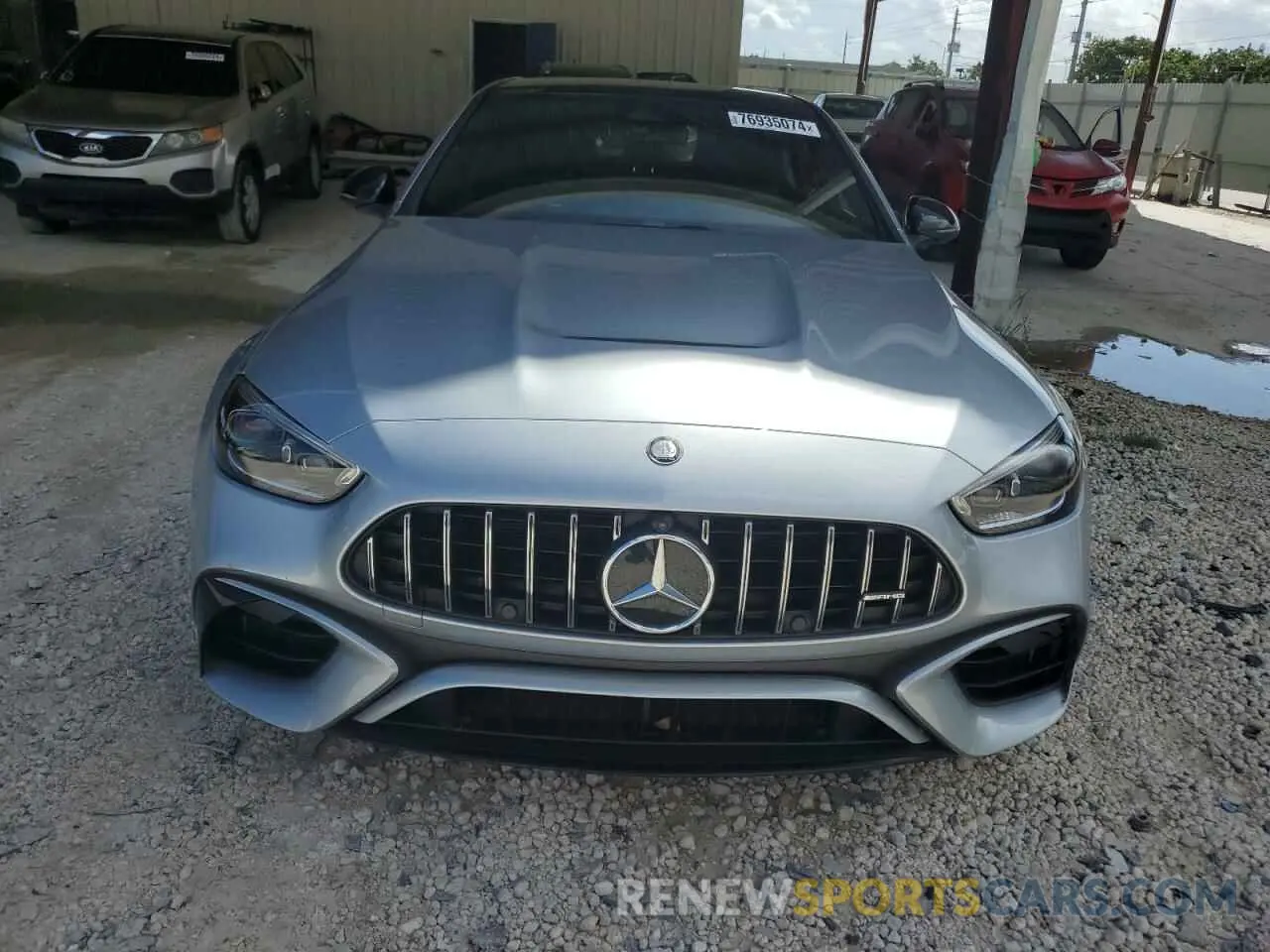 5 fotografías del automóvil dañado W1KAF8ABXRR188932 MERCEDES-BENZ C 63 AMG S 2024
