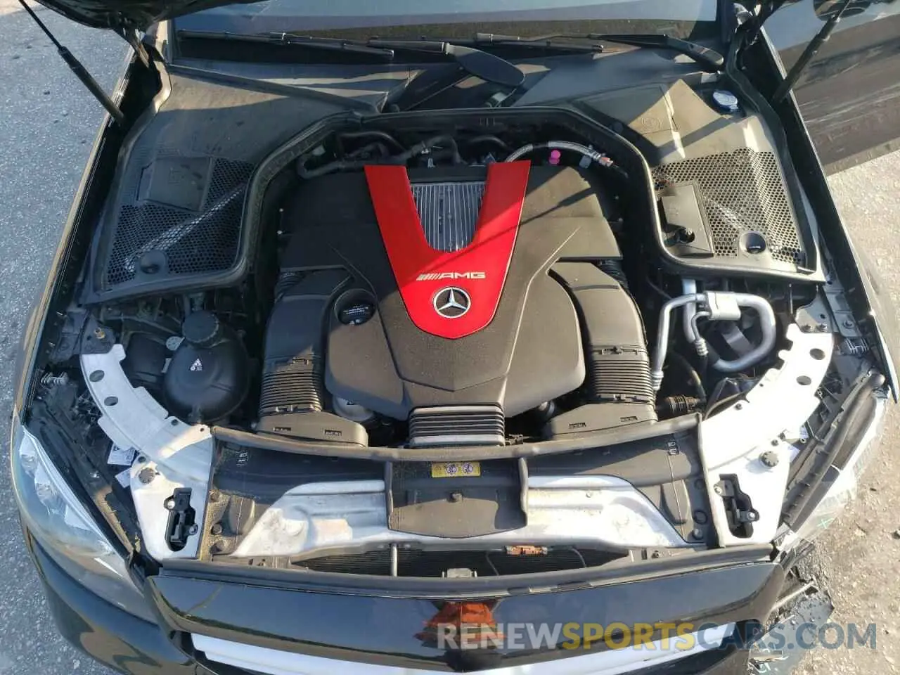 11 fotografías del automóvil dañado 55SWF6EB0KU284304 MERCEDES-BENZ C-CLASS 2019