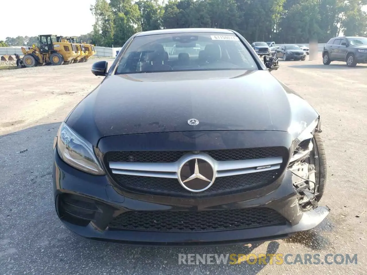 5 fotografías del automóvil dañado 55SWF6EB0KU284304 MERCEDES-BENZ C-CLASS 2019